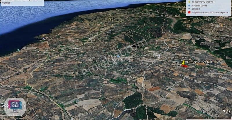 Dialog Söz 'den Mudanya Yalıçiftlik'te Yatırımlık Fırsat Tarla - Görsel 3