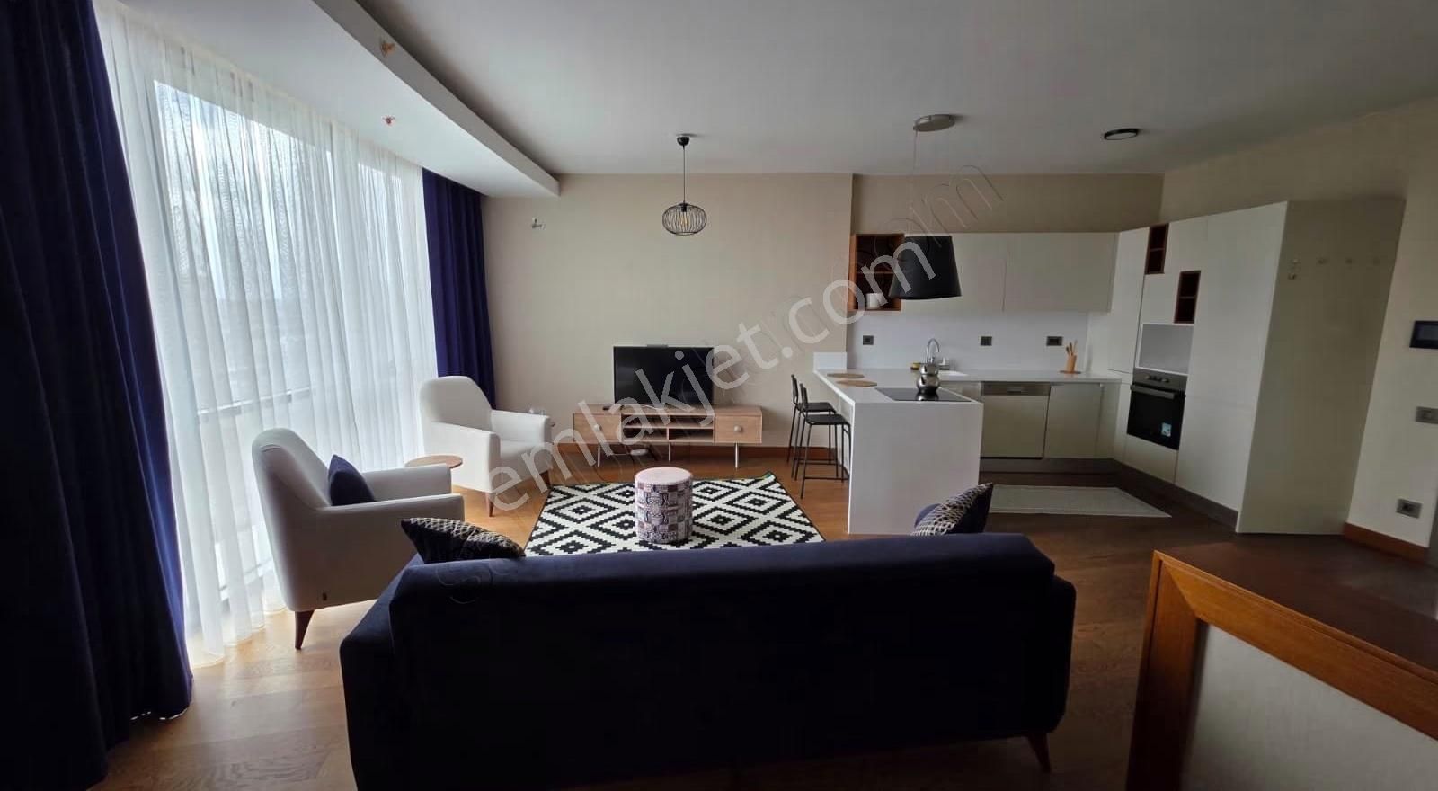 İncek Prestij'de Muhteşem Manzaralı Eşyalı Kiralık 1+1 - Görsel 12