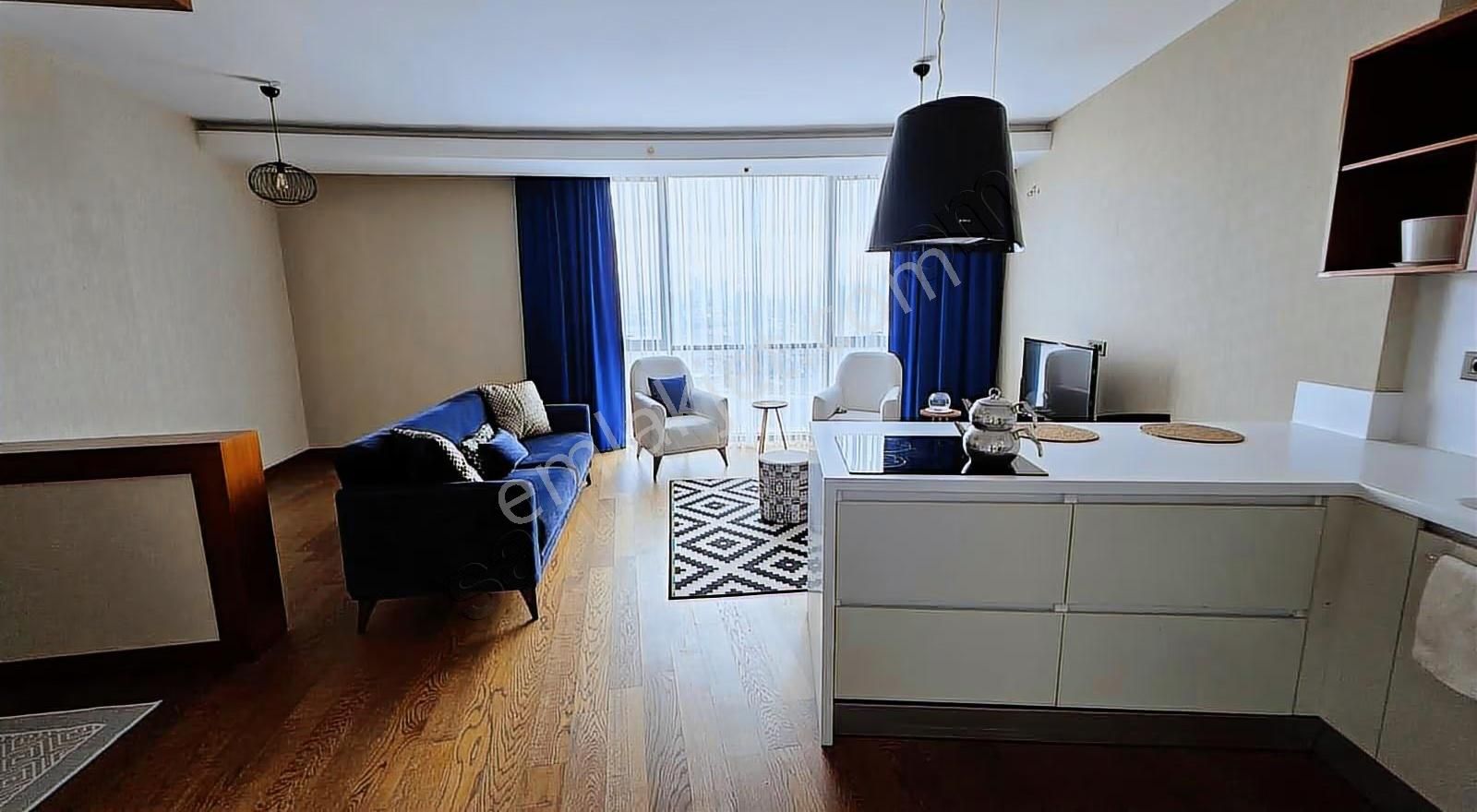 İncek Prestij'de Muhteşem Manzaralı Eşyalı Kiralık 1+1 - Görsel 14