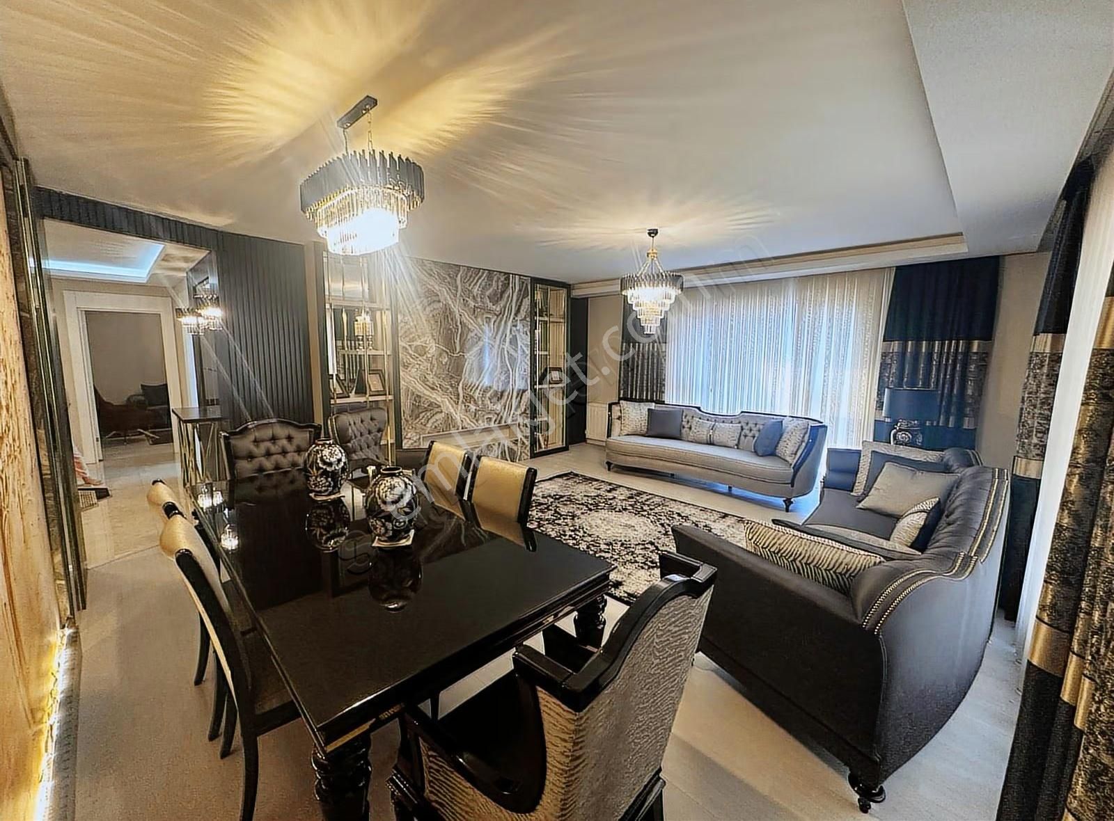 Alc Aura Sitesinde Eşsiz Tasarım Full Yapılı Satılık 4,5+1 Daire - Görsel 6