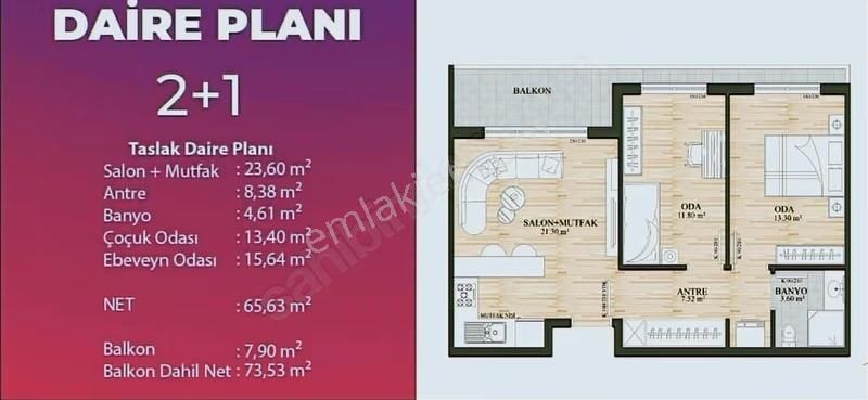 Eskişehir Yolu Daire Getirili Arsa Hissesi - Görsel 3