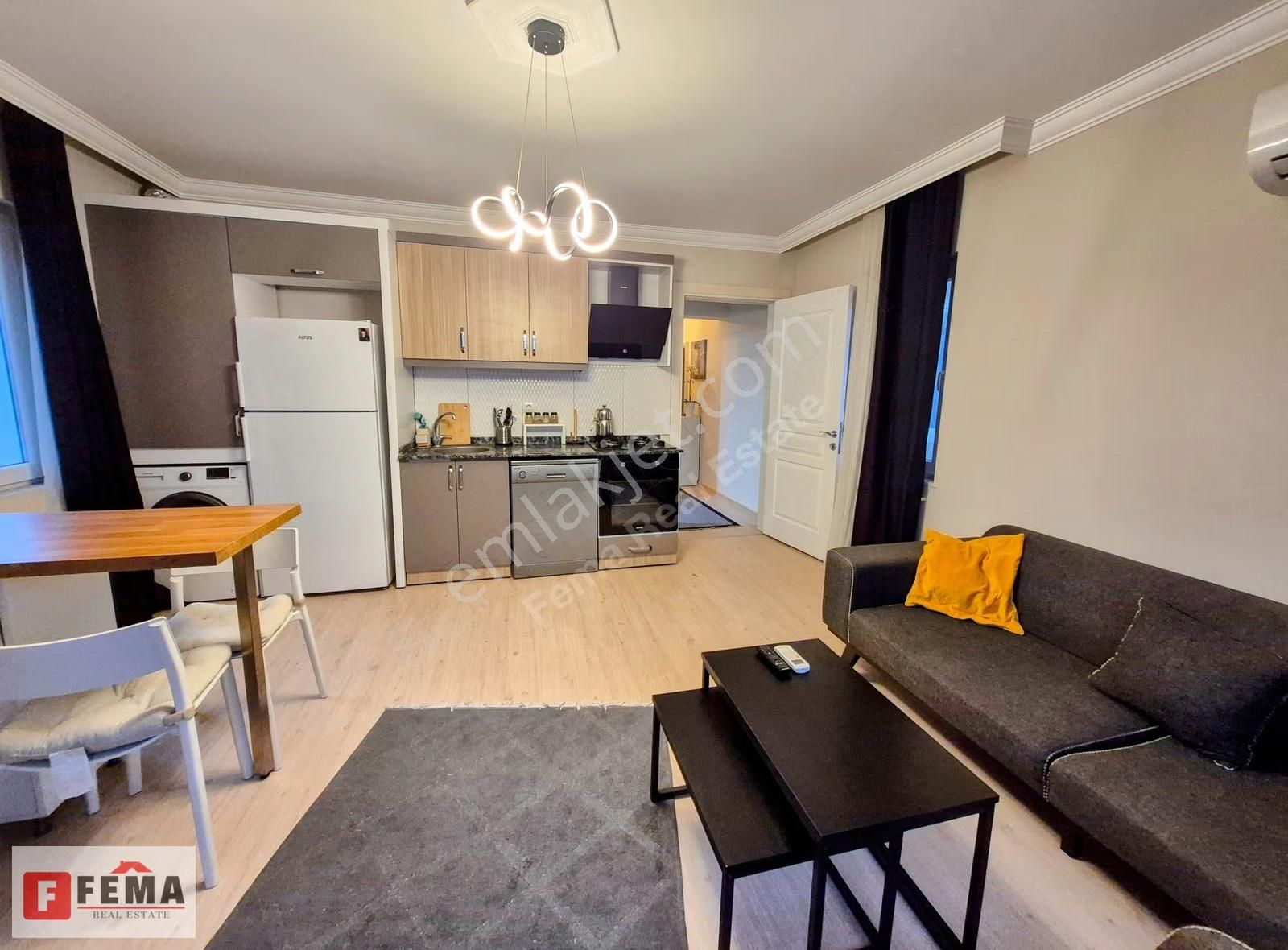 Yuvam Kent 3te Eşyalı 1+1 Ara Kat Kiralık Daire - Görsel 12
