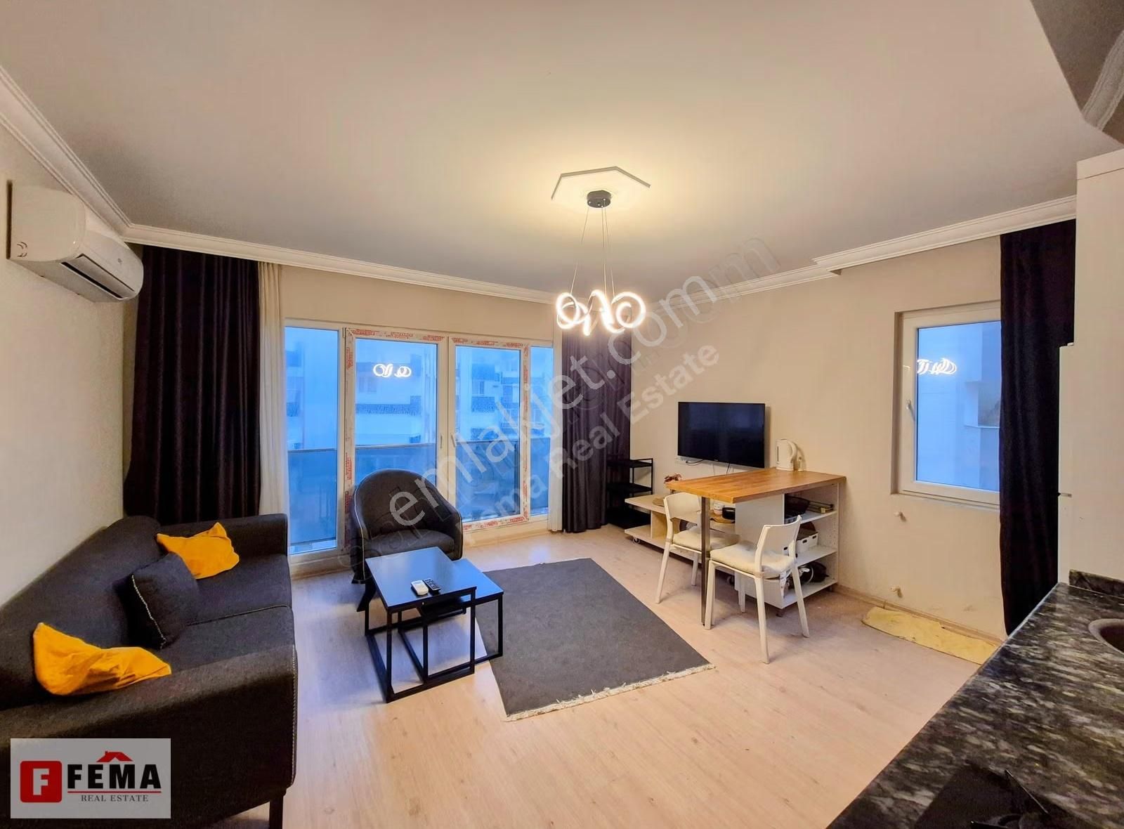 Yuvam Kent 3te Eşyalı 1+1 Ara Kat Kiralık Daire - Görsel 13