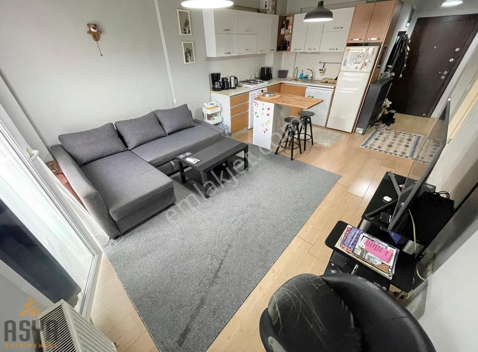 Asya Gayrimenkulden /site İçerisinde/full Eşyalı/ferah 1+1 Daire - Görsel 2