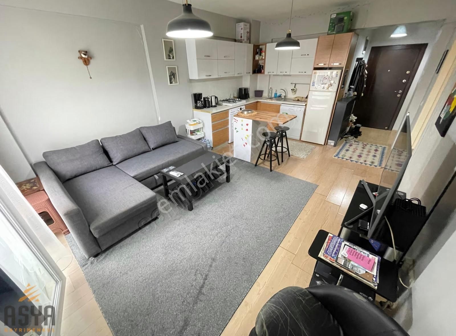 Asya Gayrimenkulden /site İçerisinde/full Eşyalı/ferah 1+1 Daire - Görsel 6