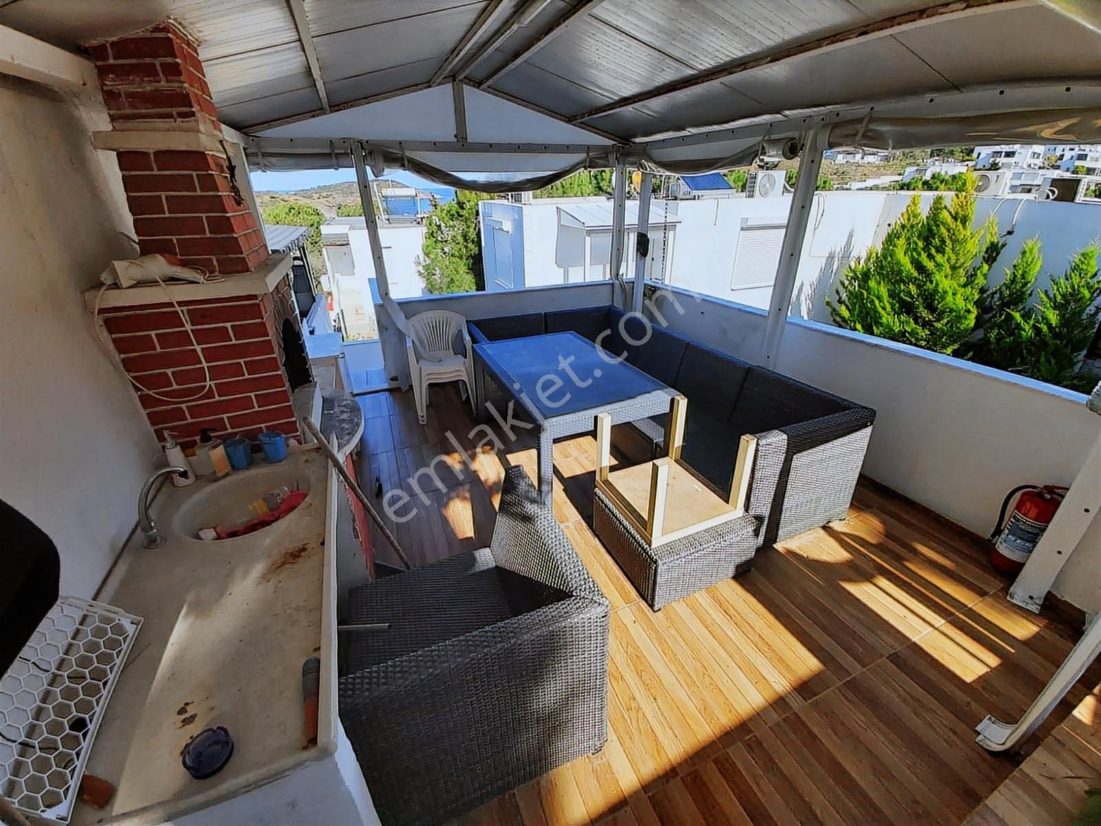 Foça Fotaş Tatil Sitesinde 2+1_doğa Manzaralı_özel Plajlı Yazlık - Görsel 4