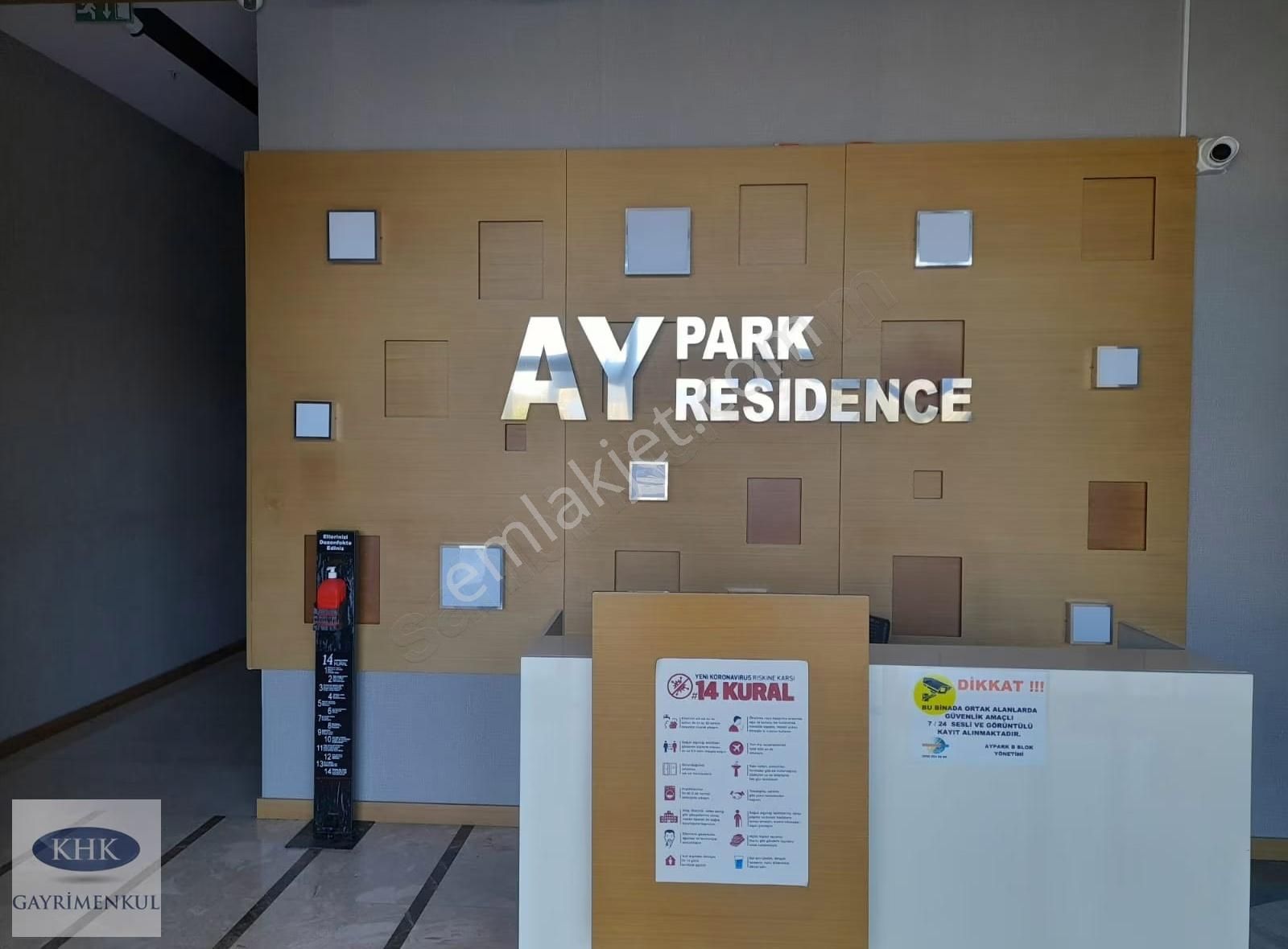 Aypark Resıdenceta Geniş Ara Kat Kuzey Cephe Kiralık 2+1 Daire - Görsel 9