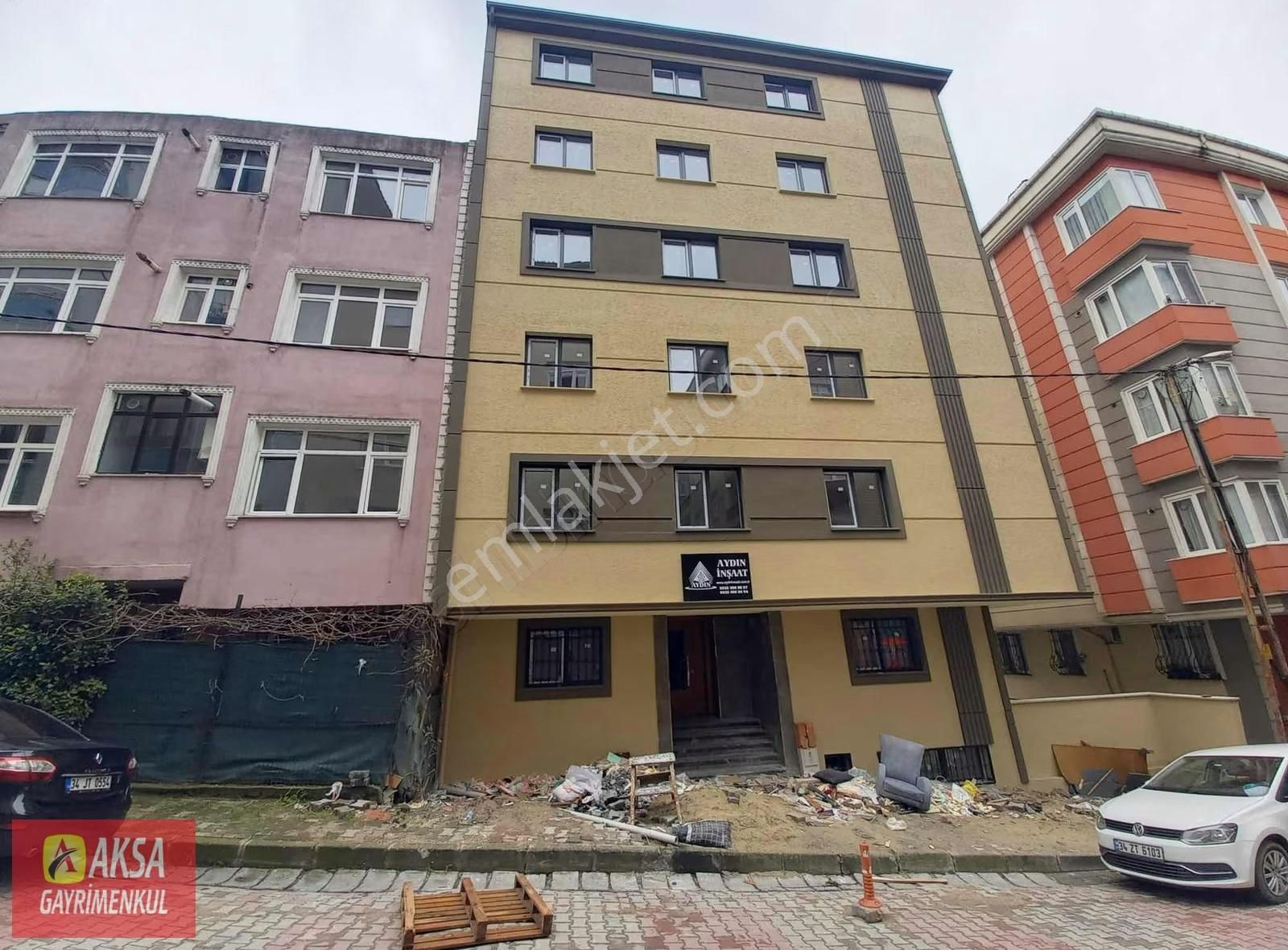Aksa Emlak Dan Satılık 1+1 Sıfır Daire