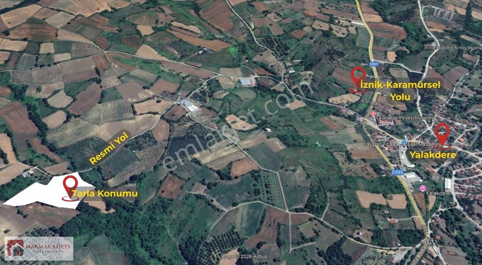 Marmara Gets - Doğa İçinde Büyük Fırsat! 17.594 M², Yola Cepheli