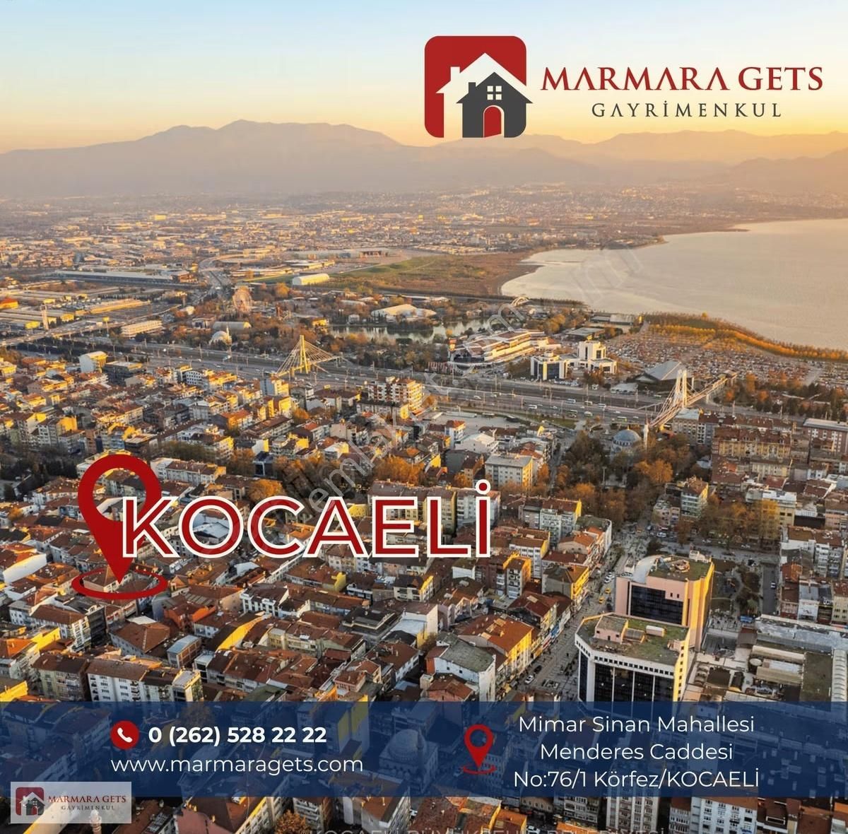 Marmara Gets -izmit Serdar Mah. Deniz Manzaralı 3+1 Bahçe Dublex - Görsel 14