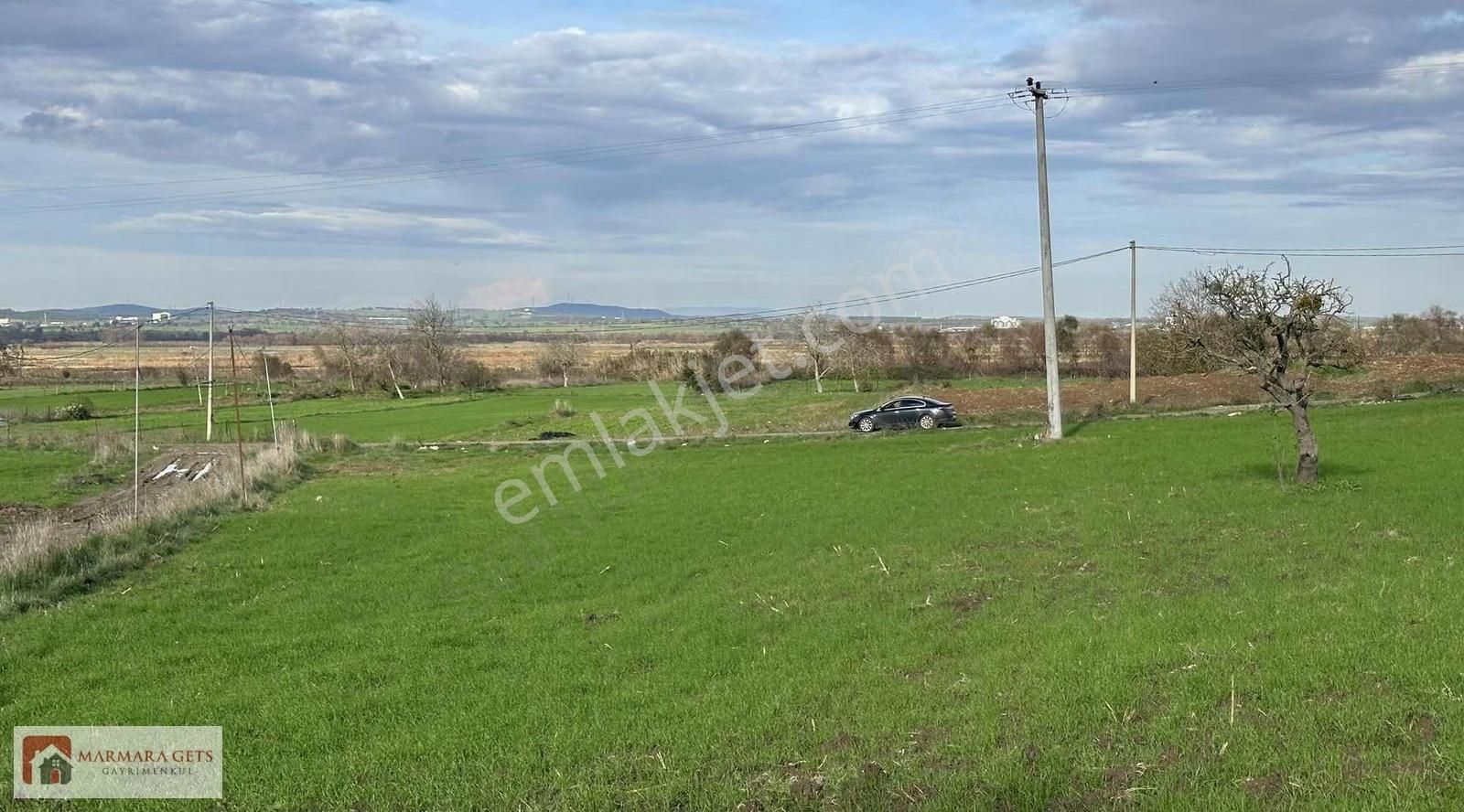 Marmara Gets- Çanakkale Biga Gemicıkırı Harika Konum Köşe Parsel