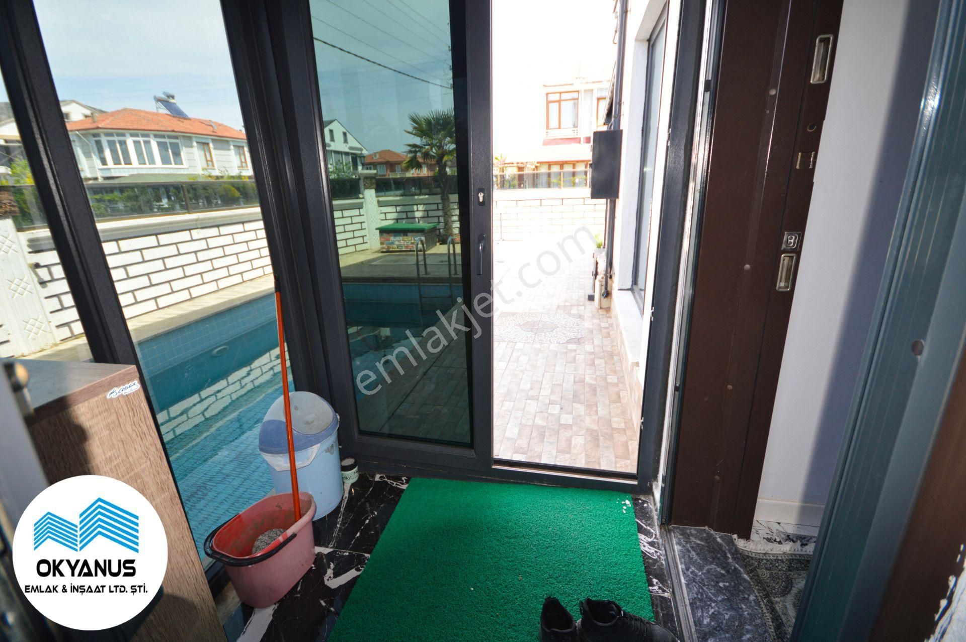 Kocaali Sahilde Müstakil Havuzlu Bahçeli Jakuzili Şık Villa Okyanustan - Görsel 20