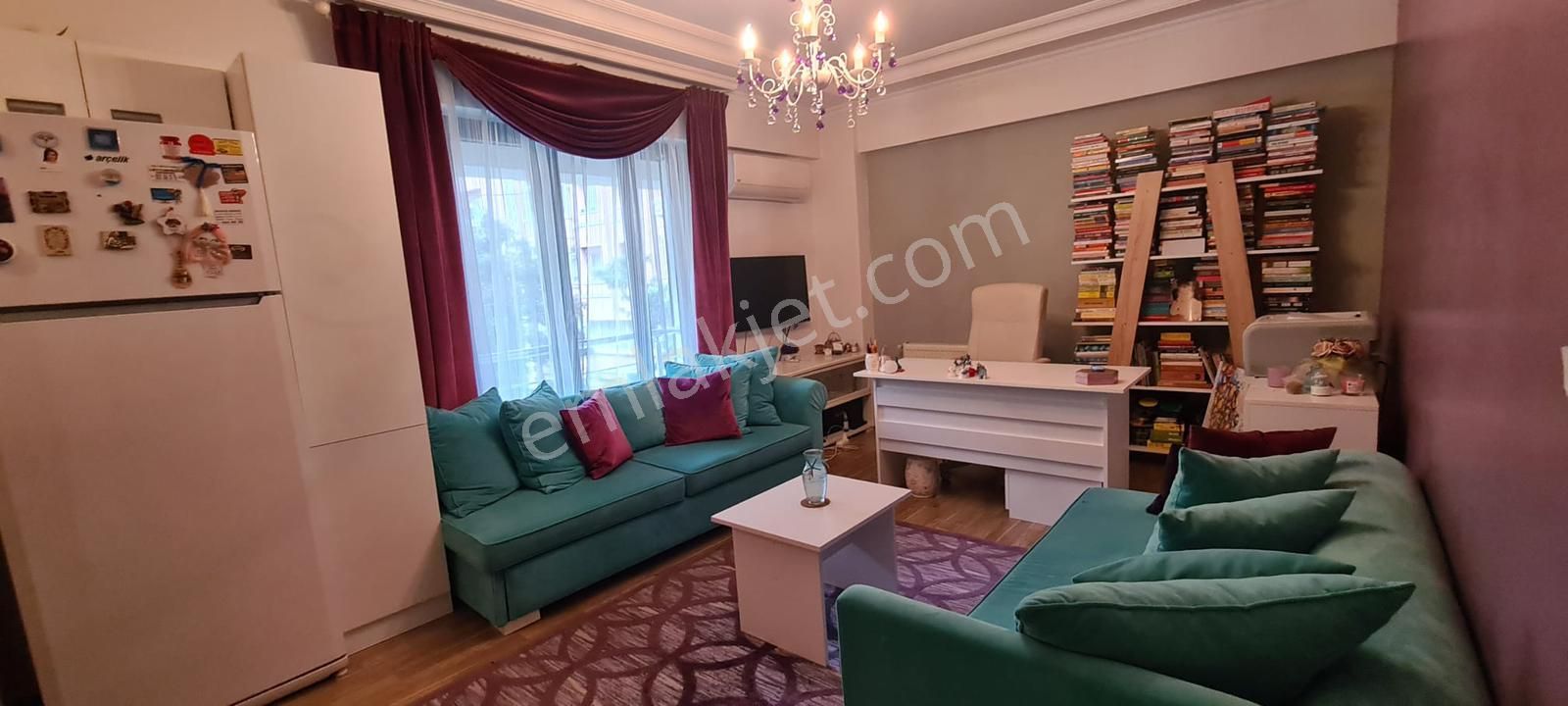 Gayrettepe Merkeze Çok Yakın 2+1 75 M2 Genç Binada Lüks Full Eşyalı 25 M2 Teraslı Kombili Klimalı - Görsel 2