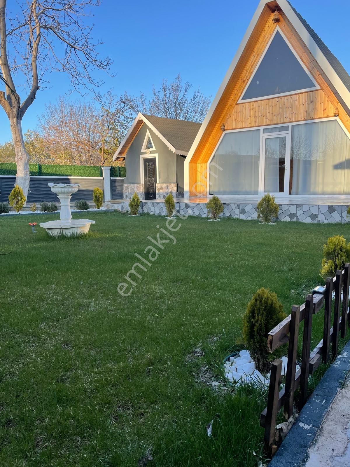 Yazlık Tarzında Çayırbağında Müstakil Bahçeli Bungalov Evi - Görsel 27