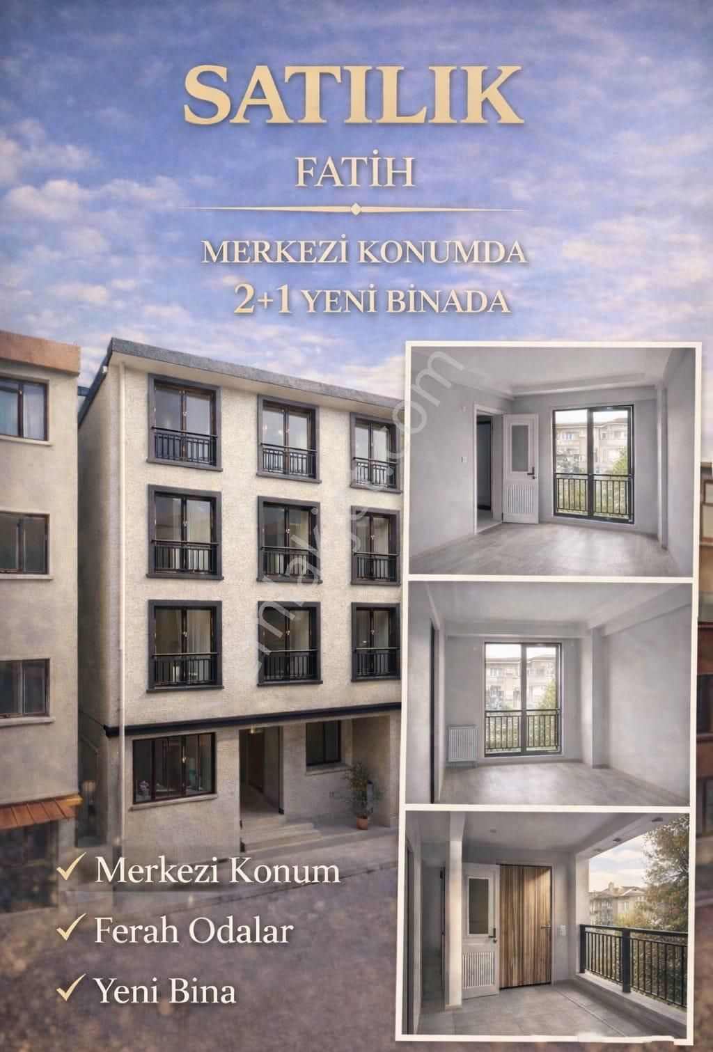 Fatih Atikali'de 2+1 Sıfır Lüks Daire