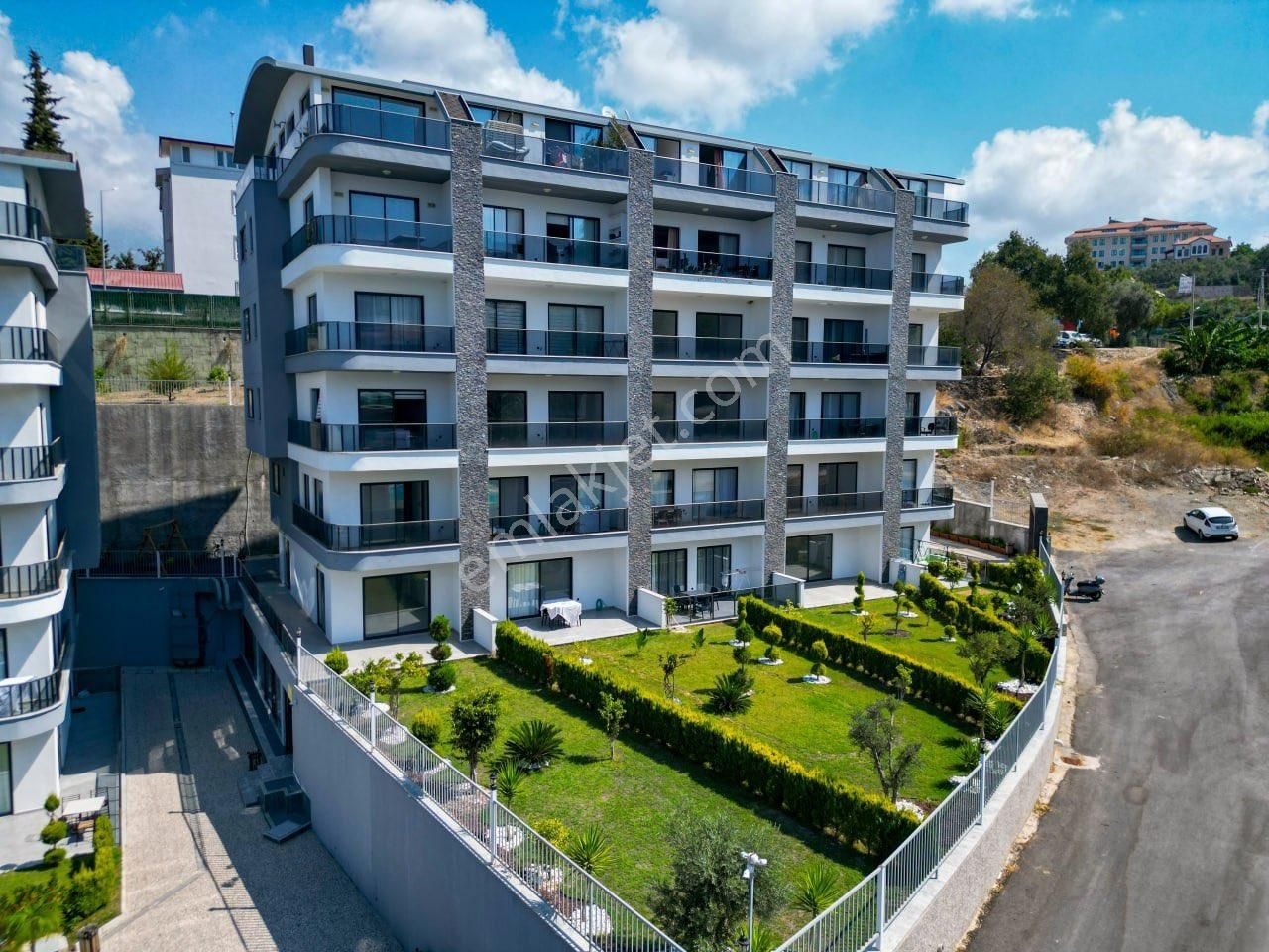 Fully Furnished 1+1 Apartment With City & Nature View İn Hakyüz Sea Nature Residence, Kargıcak