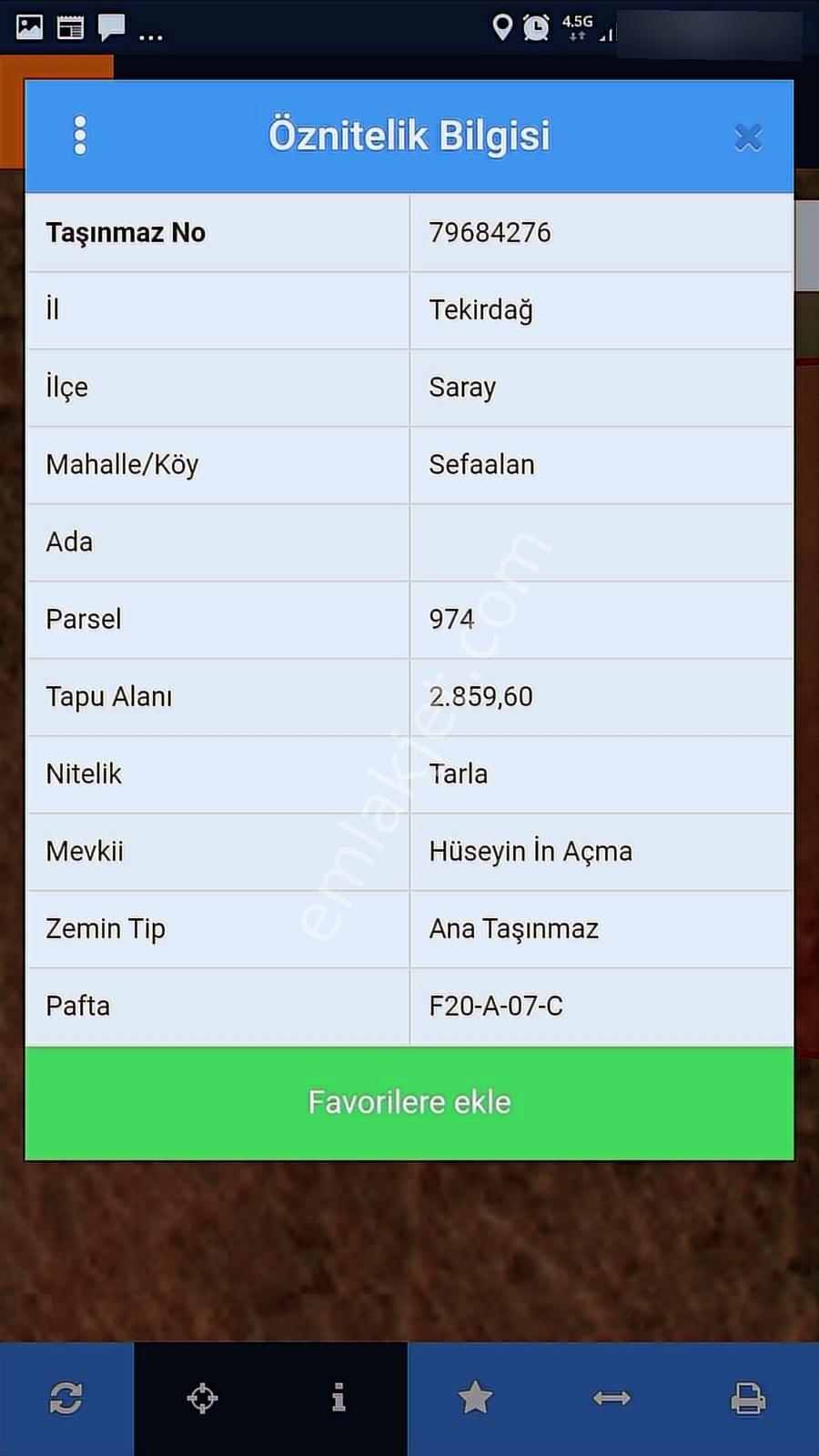 🌲 Saray Sefaalan'da 6 Dönüm Orman İçinde Çiftlik Arazisi – 2 Tapulu, Yolu Hazır 🌲 - Görsel 6