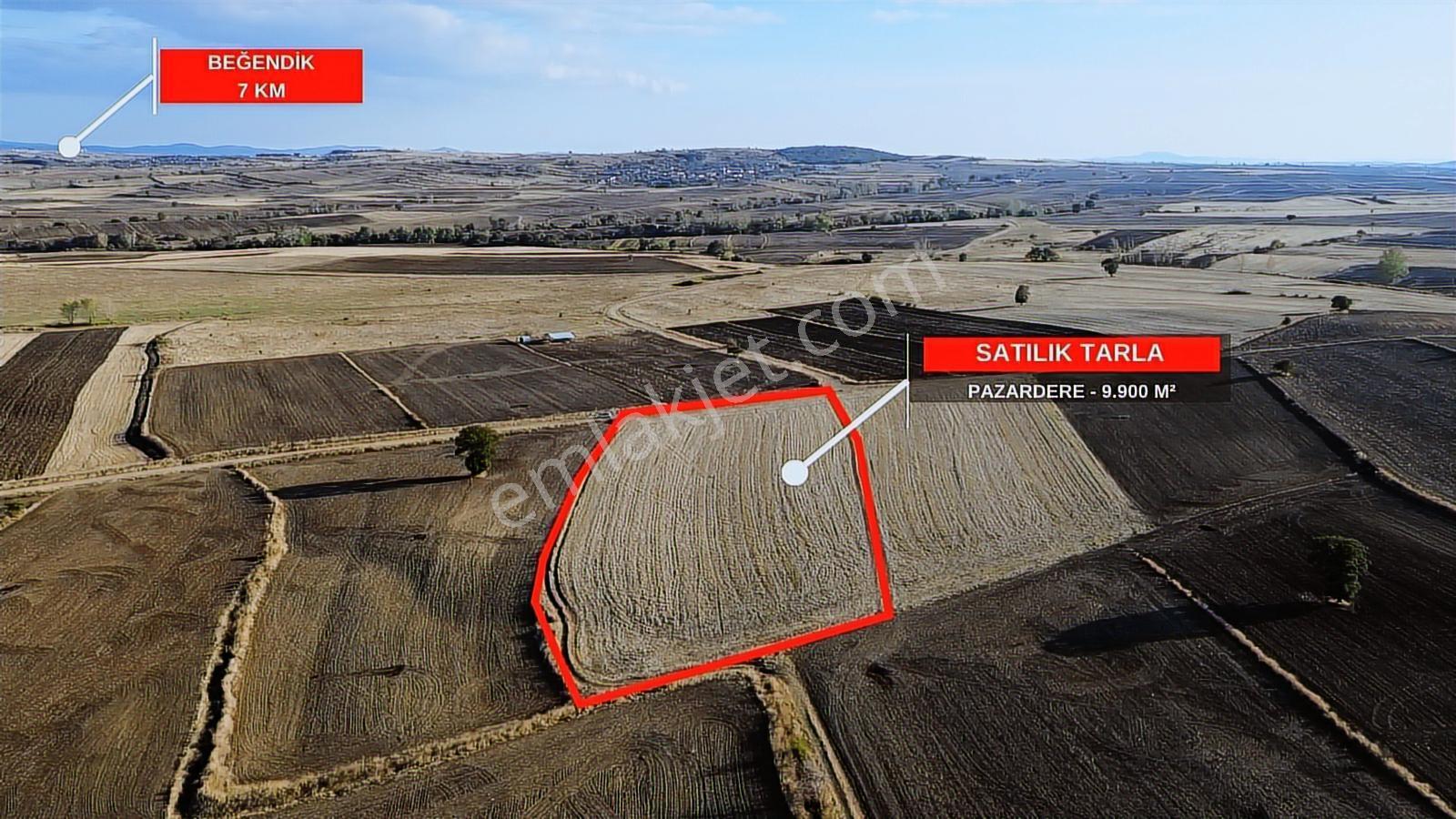 İpsala Pazardere'de Kadastro Yolu Olan Satılık Tarla - Görsel 5