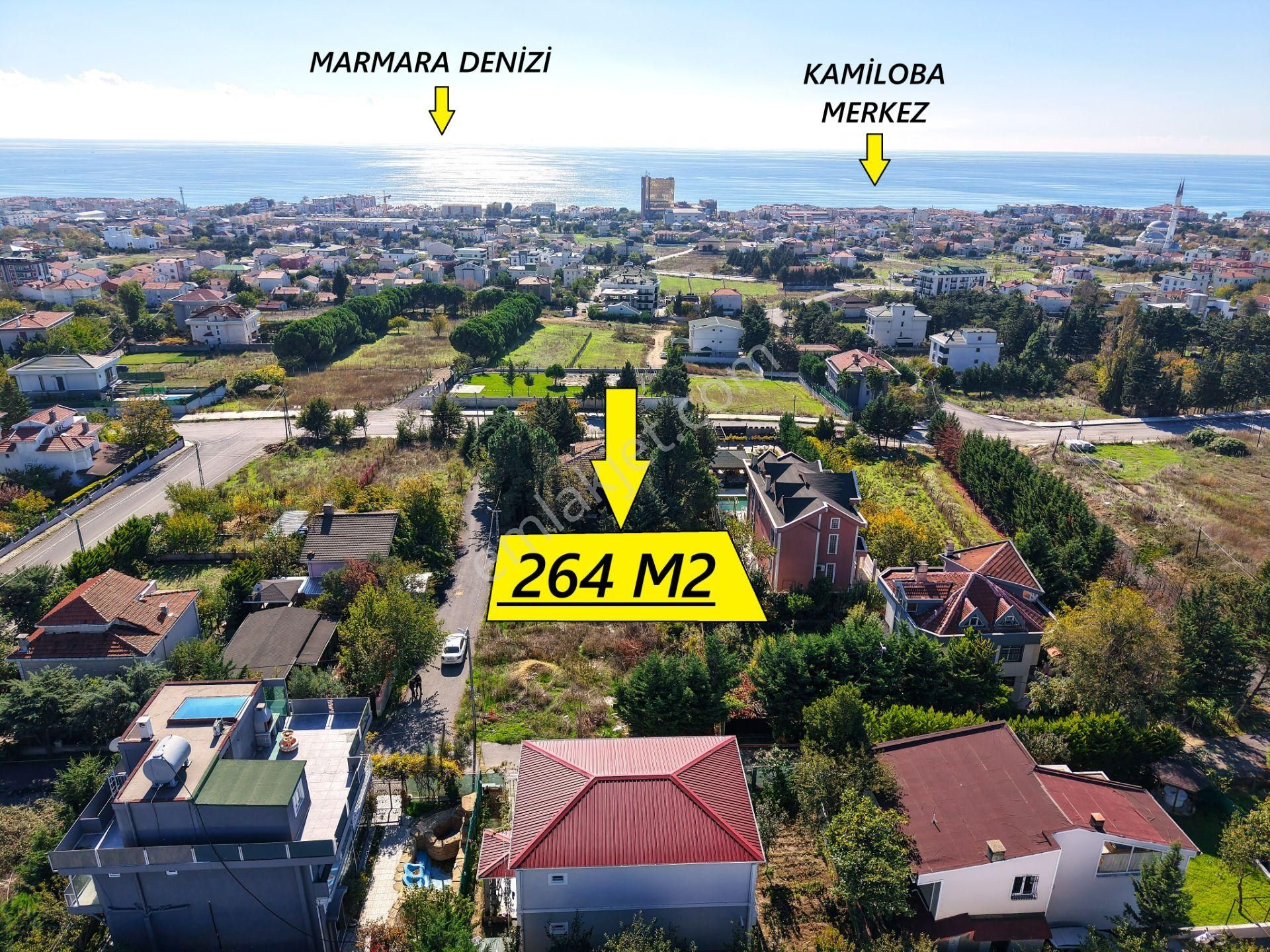 B.çekmece Kamiloba'da Satılık Deniz Manz Villa İmarlı 264 M2arsa
