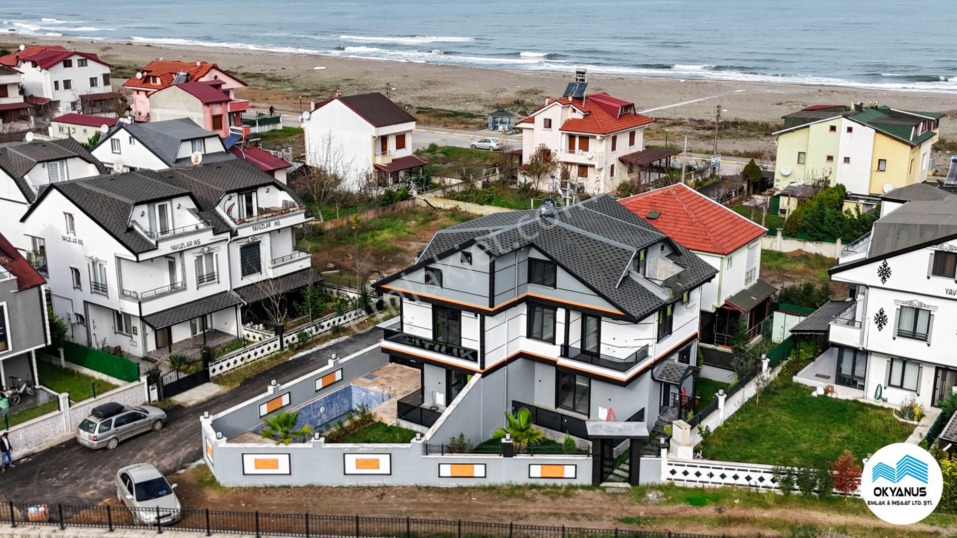 Kocaali Sahilde Müstakil Bahçeli Şık Villa Okyanustan - Görsel 5