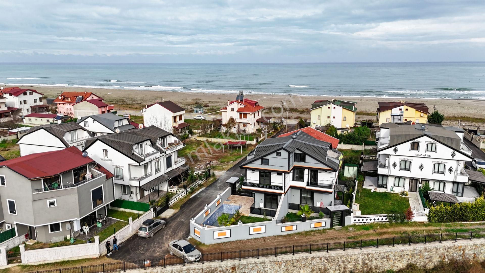 Kocaali Sahilde Müstakil Bahçeli Şık Villa Okyanustan - Görsel 9