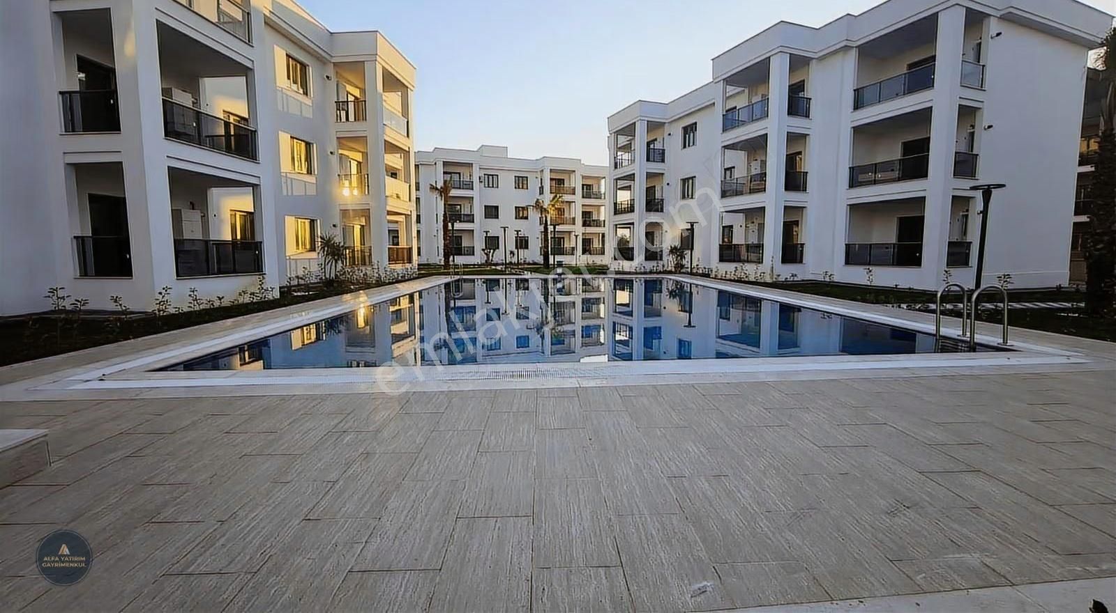 Karaali Villalar Bölgesi Havuzlu Site Sıfır 1+1 Açık Mutfak - Görsel 8