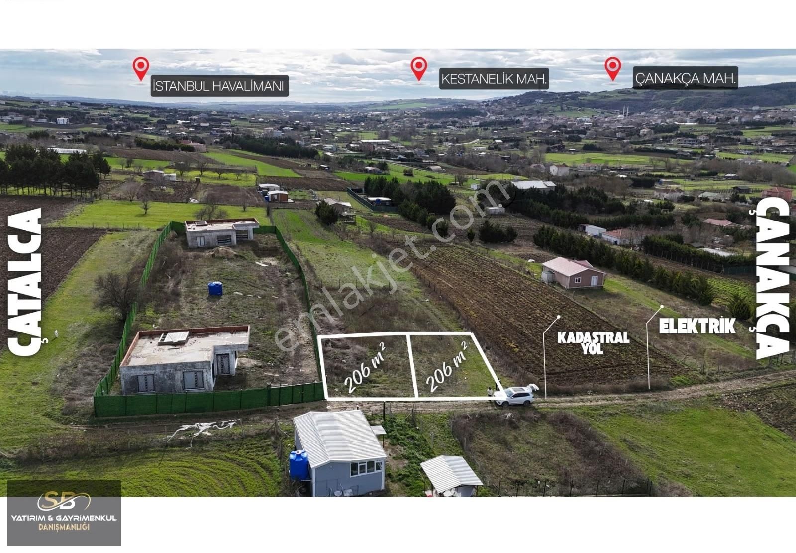 Çanakçada Yapılaşmaların İçerisinde 206 M² Arsa - Görsel 18