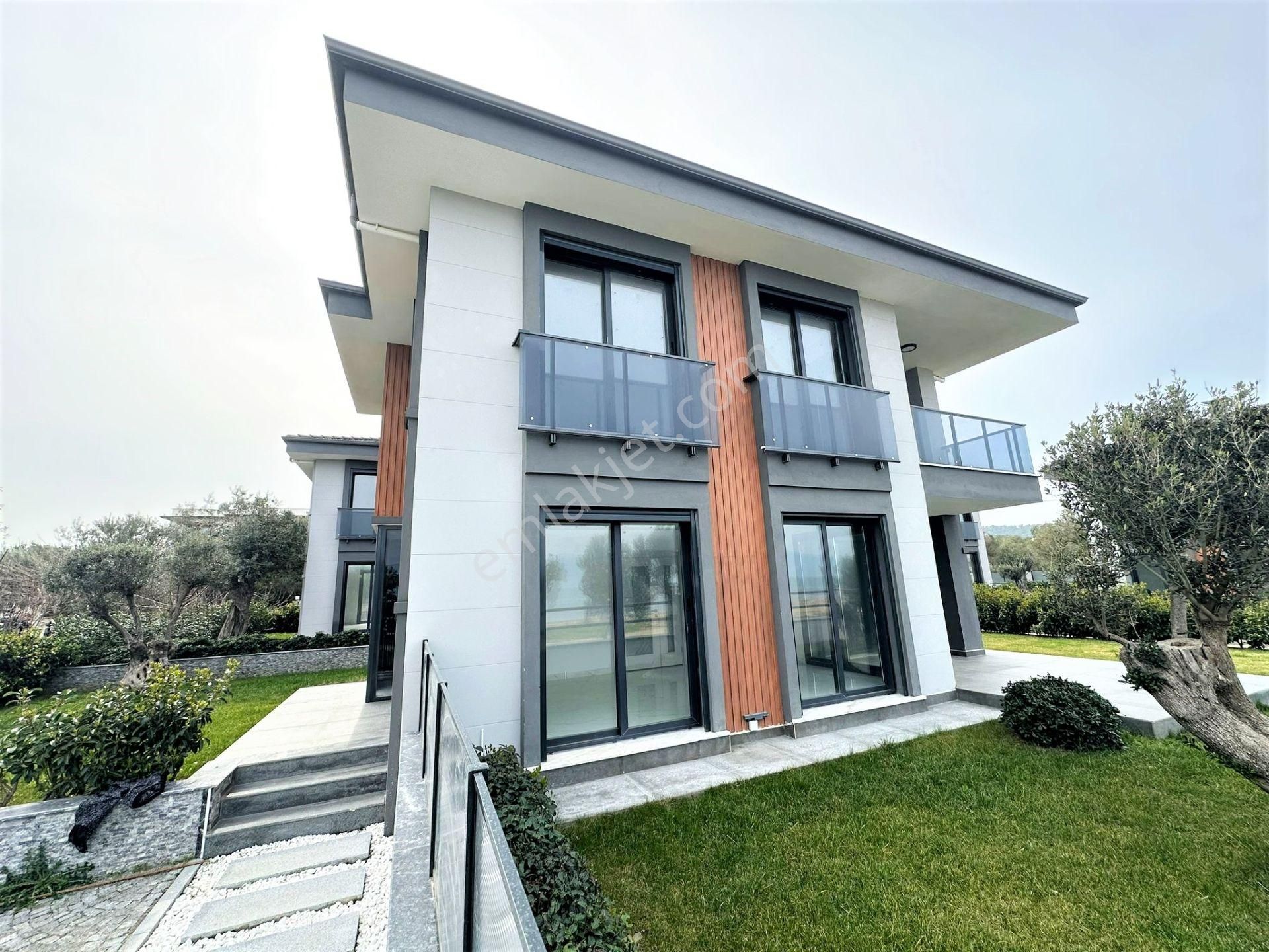 💦burhaniye Pelitköy'de💦aygül'den 💦denize Sıfır Nezih Site İçi Tam Bağımsız Lüks 3+1 Satılık Villa - Görsel 35