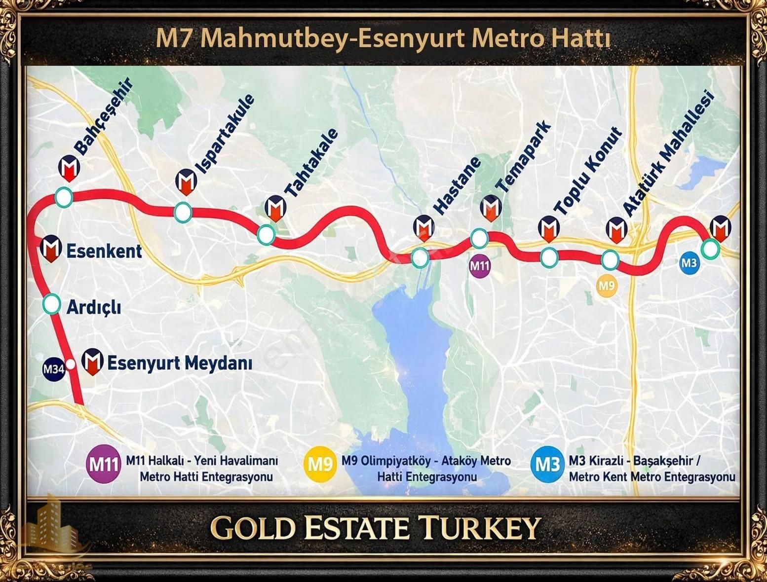 Bahçeşehir Lokasyonunda Lüks Tasarımlı 2+1 Balkonlu Yüksek Giriş - Görsel 15
