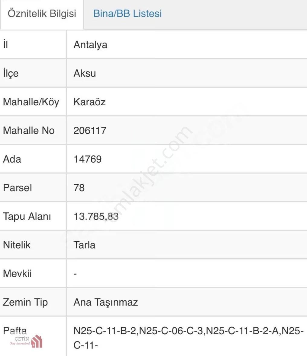 Antalya Aksu Karaozde Ana Yola Cephe Çok Amaçlı Arazi - Görsel 2