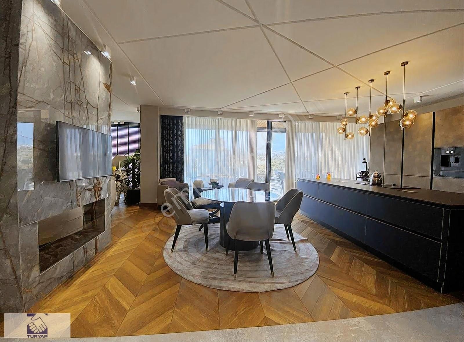 1200 Evlerde Satılık 6+1 Satılık Daire Havuzlu Site İçinde - Görsel 20