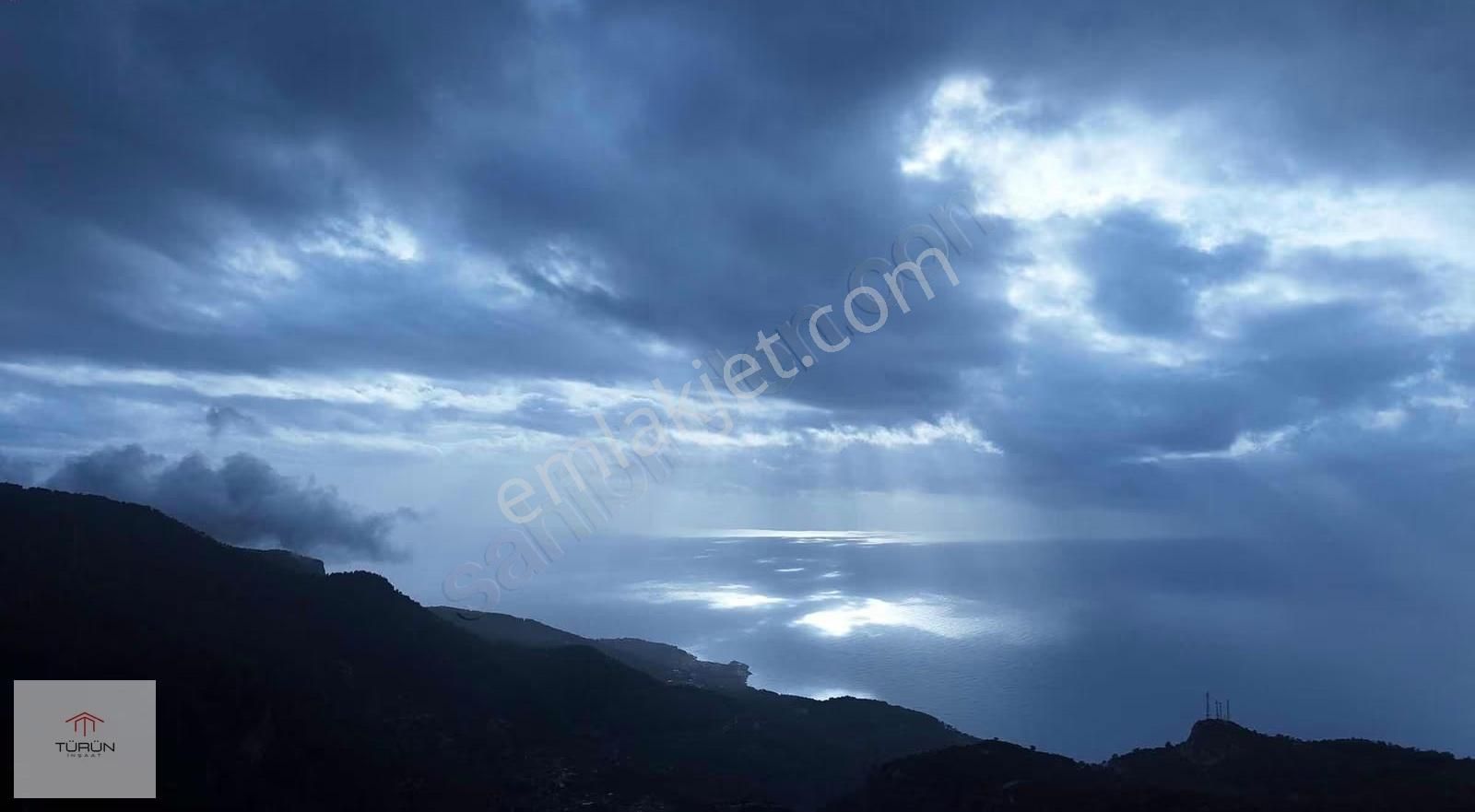 Fethiye Karağaçta 643,62 M2 Tek Tapu Deniz Manzaralı Satılık