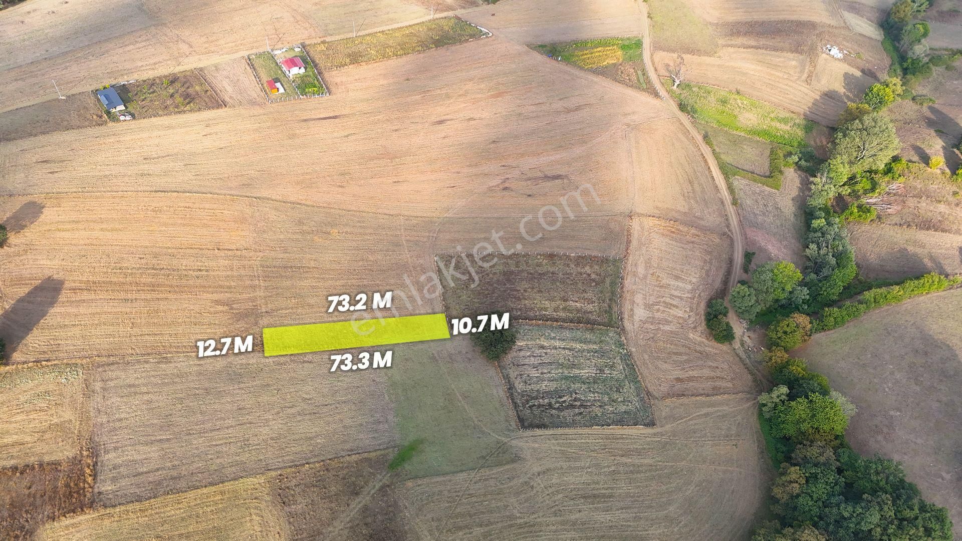 Müstakil Tapulu 853 M2 Atakum Sarıtaşta Tarla - Görsel 2