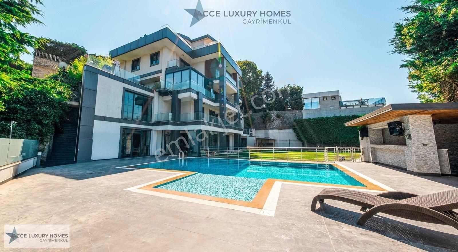 Acceden Tek Yetkili Modern Dekorasyonlu Satılık Villa