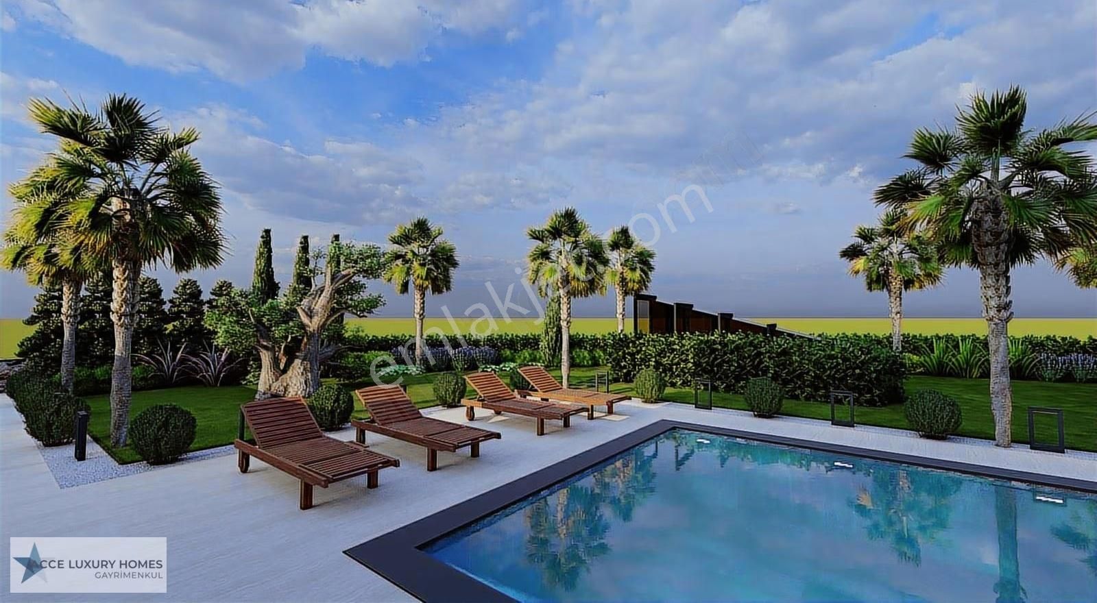 Acarkent'te Oturuma Hazır Satılık Br Villa