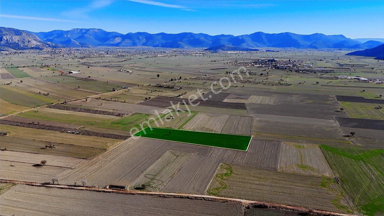 Burdur Bucak Karaaliler 7842 M2 Satılık Tek Tapu Tarla - Görsel 8