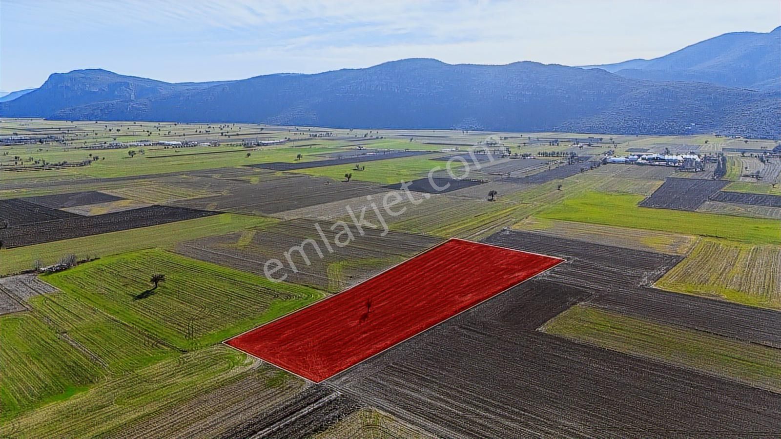 Burdur Bucak Karaaliler 7842 M2 Satılık Tek Tapu Tarla - Görsel 13