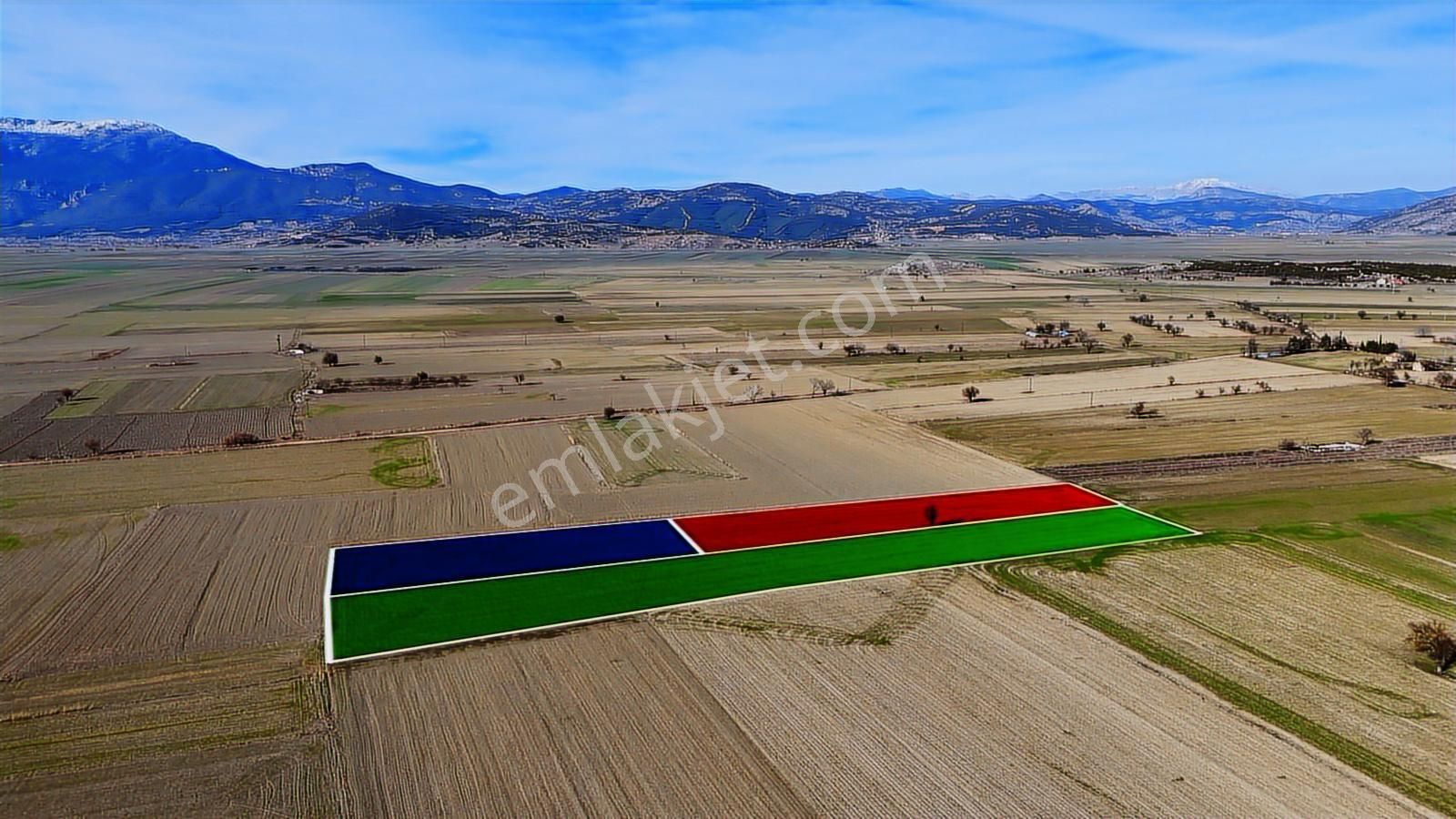 Burdur Bucak Karaaliler 7842 M2 Satılık Tek Tapu Tarla - Görsel 2