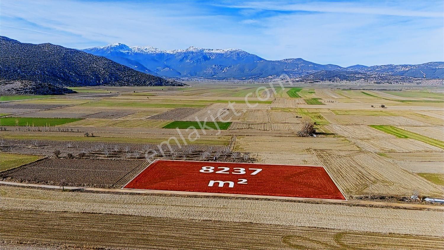 Burdur Bucak Karaaliler Köyü^nde 8237 M2 Satılık Tek Tapu Tarla - Görsel 14