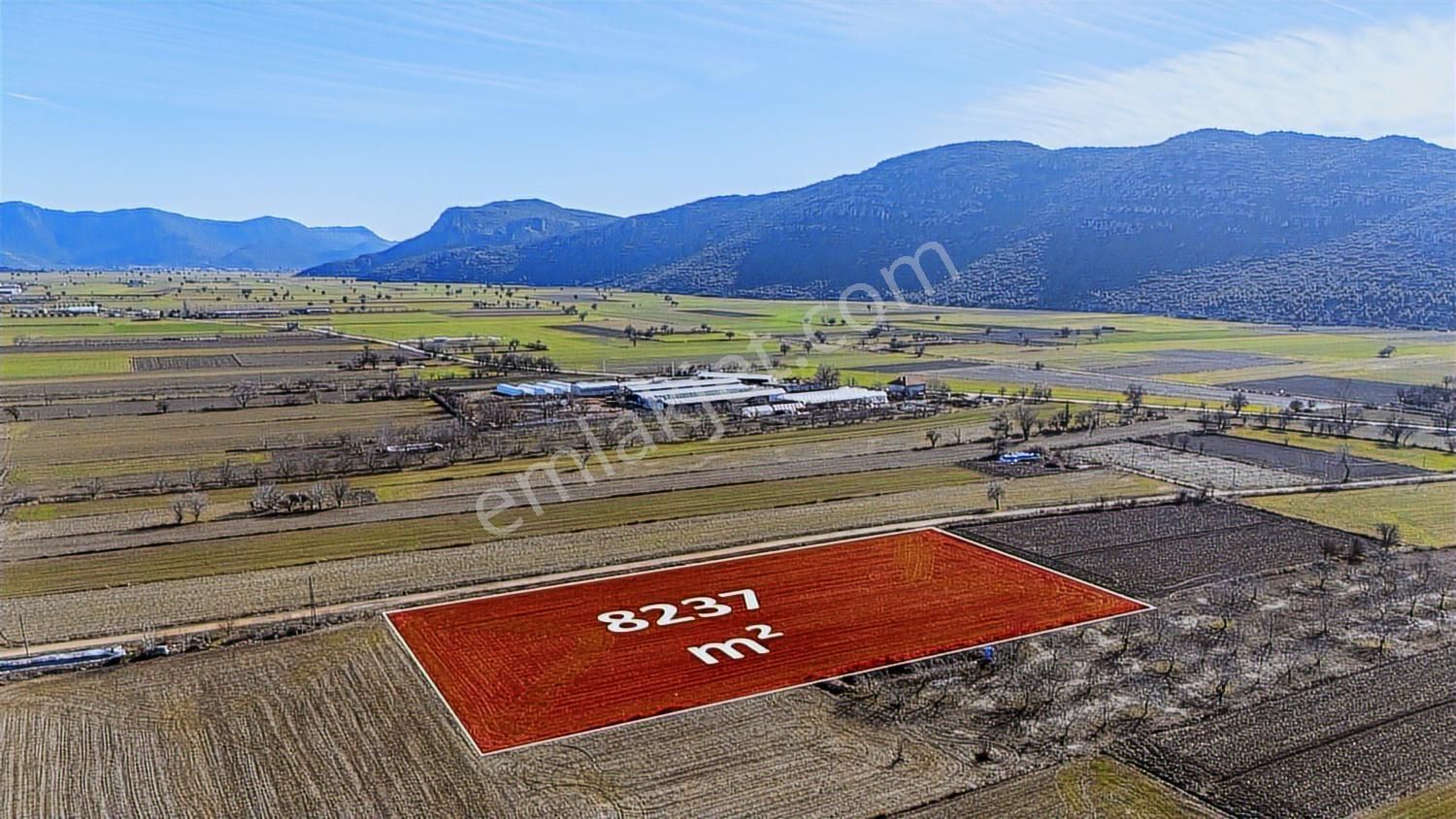 Burdur Bucak Karaaliler Köyü^nde 8237 M2 Satılık Tek Tapu Tarla - Görsel 15