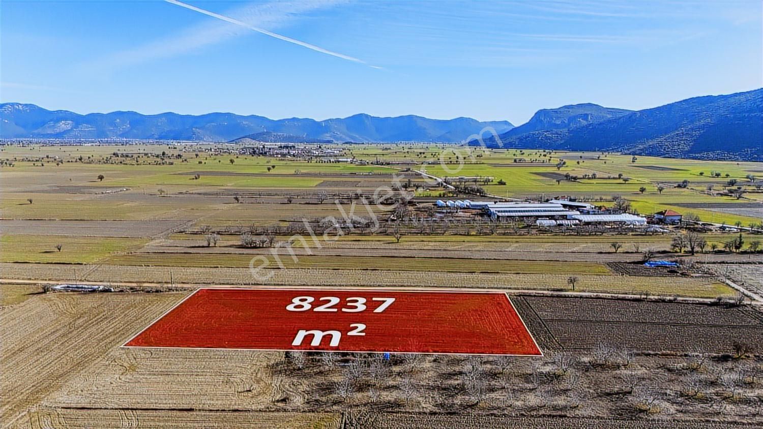 Burdur Bucak Karaaliler Köyü^nde 8237 M2 Satılık Tek Tapu Tarla - Görsel 12