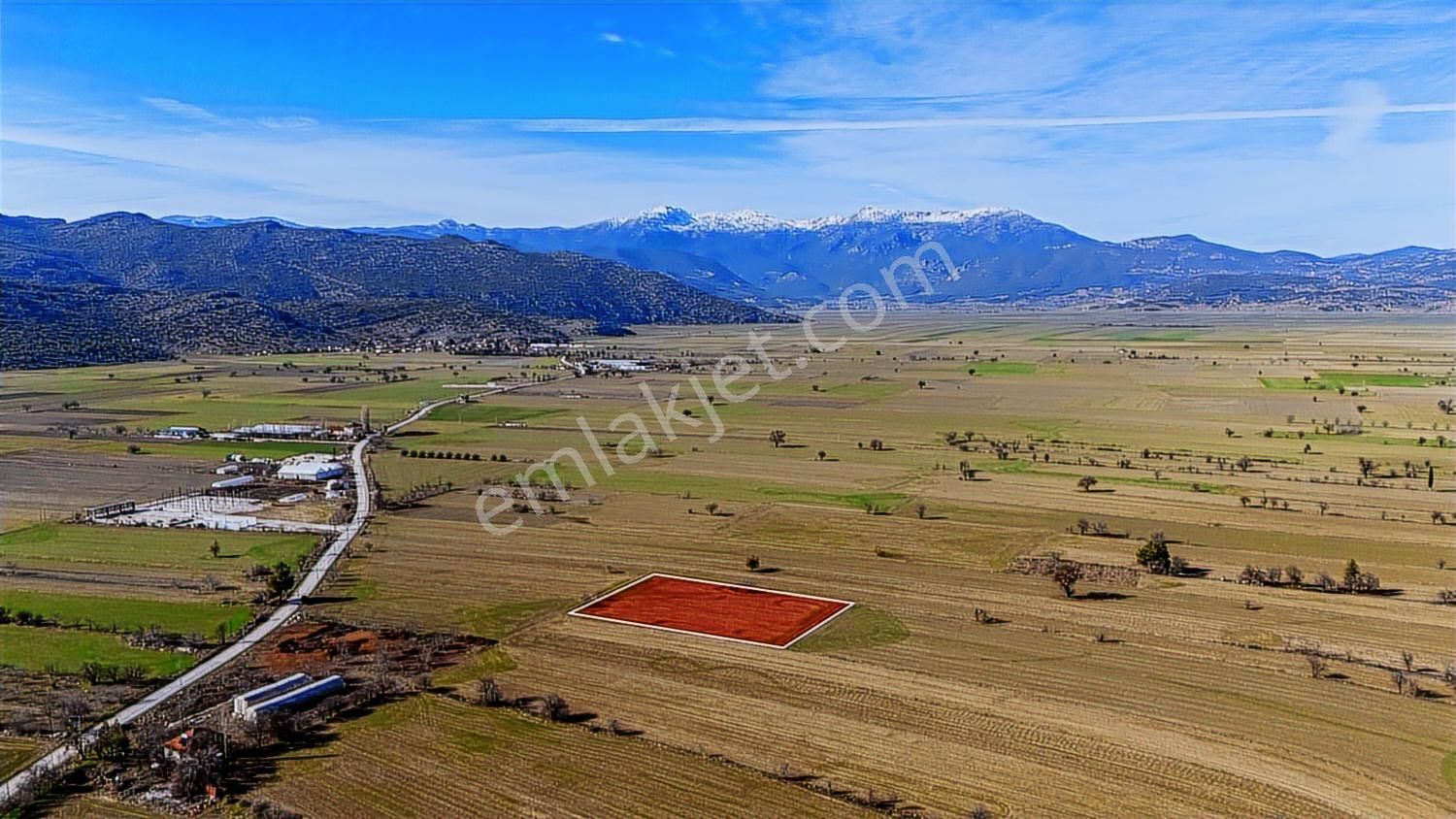 Burdur Bucak Karaaliler Köyü'nde 4.819 M2 Satılık Tek Tapu Tarla - Görsel 15
