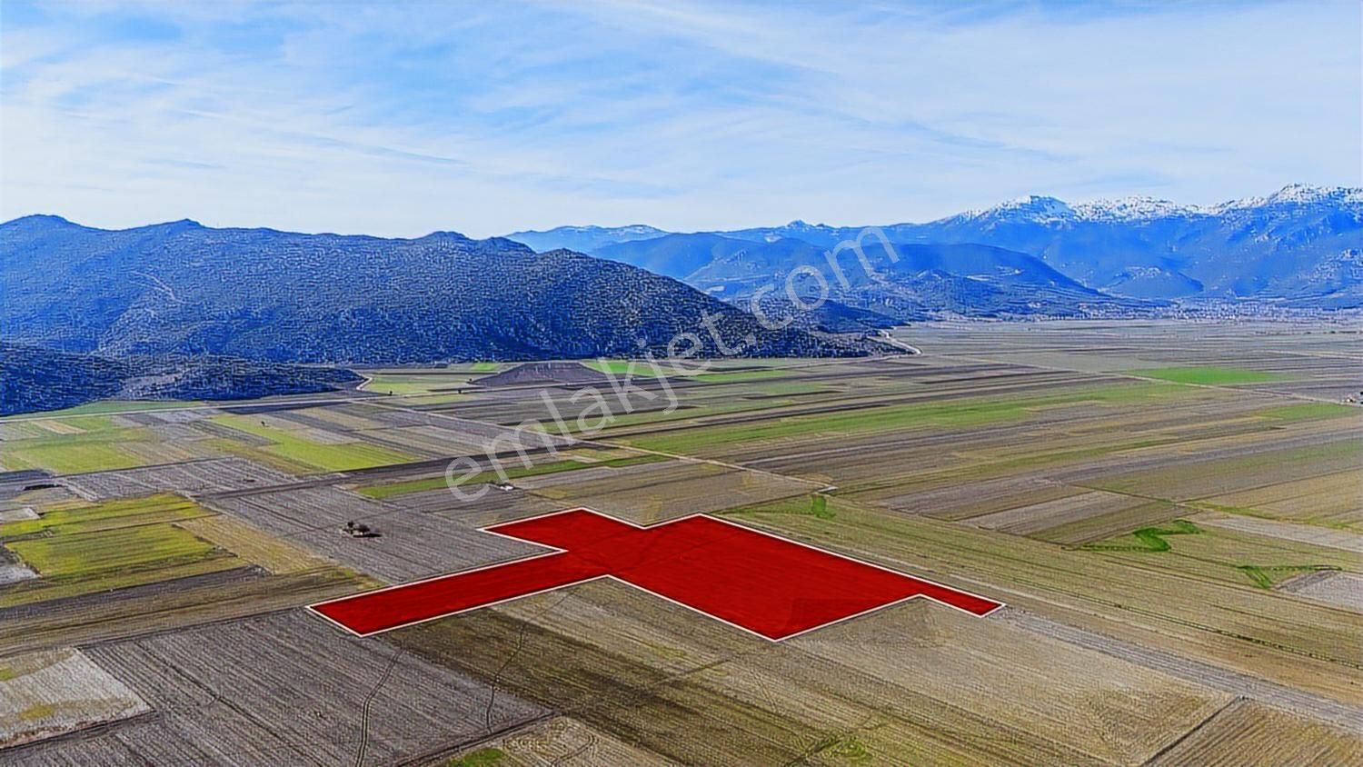 Burdur Bucak Karaaliler 28624 M2 Satılık Tek Tapu Tarla - Görsel 8