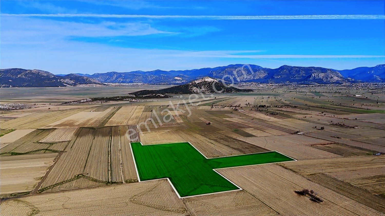 Burdur Bucak Karaaliler 28624 M2 Satılık Tek Tapu Tarla - Görsel 12