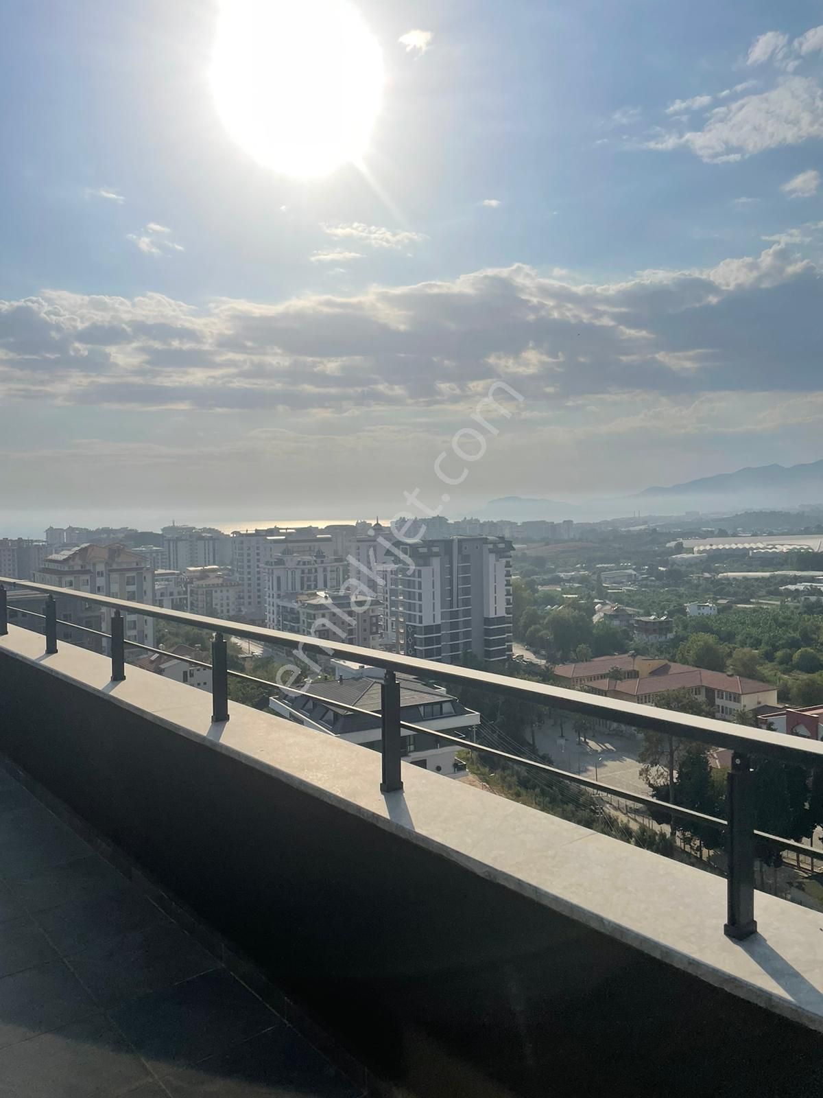 Alanya Mahmutlar Da Kiralık [ Full Eşyalı 2+1 Dubleks ] Full Şehir Deniz Manzaralı.