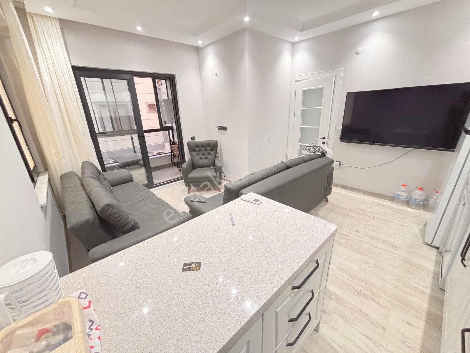 ✔️🟣akçay'da Arakat Geniş Cam Balkonlu Şık Tasarımlı 1+1 Daire - Görsel 12