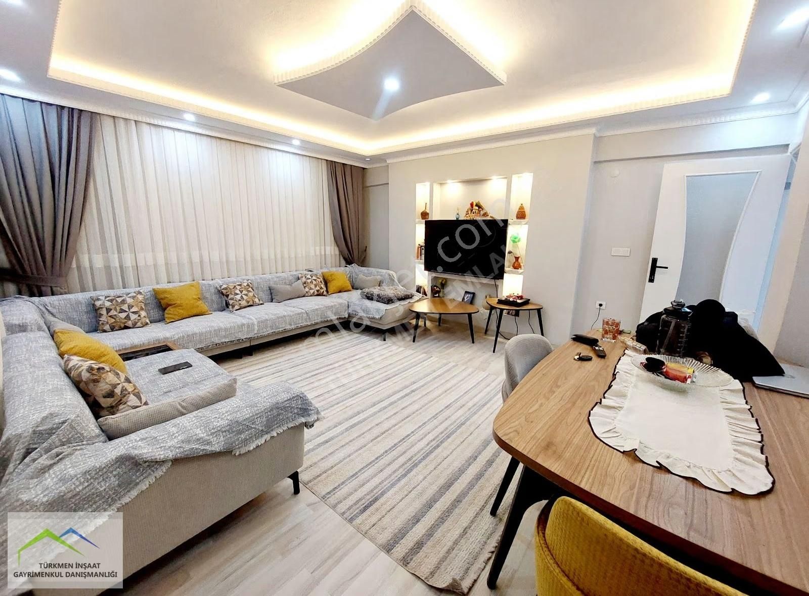 Türkmen Emlak'tan Masrafsız 2+1 Balkonlu 2 Kat Kat Mülkiyetli