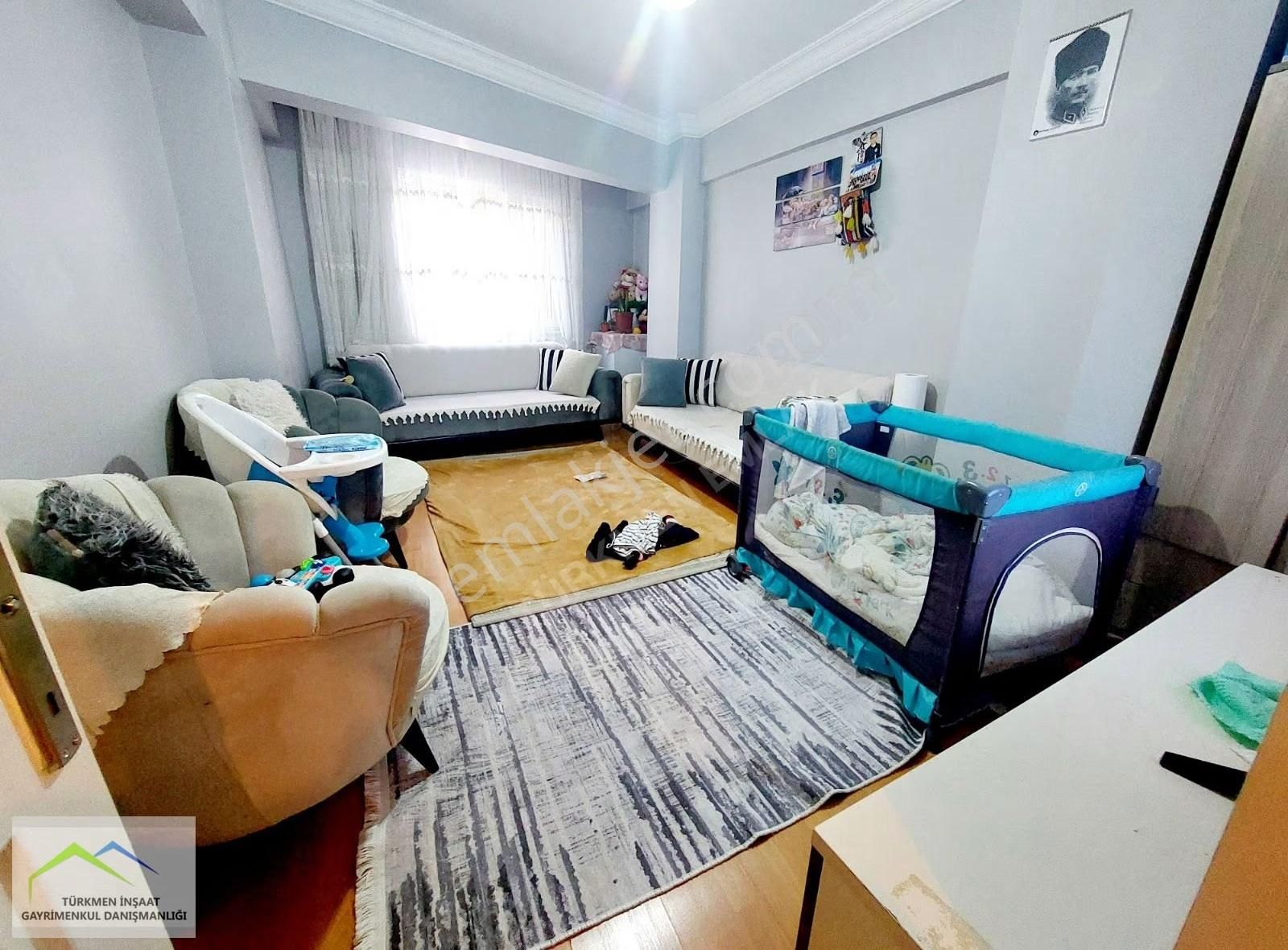 Türkmen Emlak'tan Yunus Emre Mah. 1+1 Balkonlu Yüksek Giriş