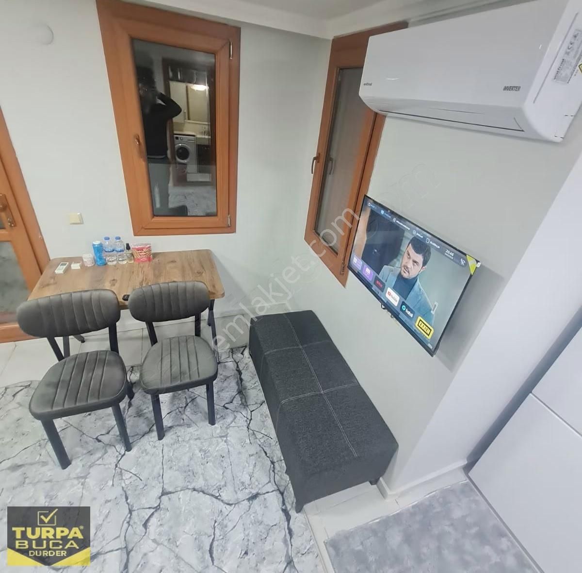 Turpa'dan 1+0 Eşyalı-ufuk Pazar Yeri-sıfır Lüks Eşyalı Balkonlu - Görsel 7