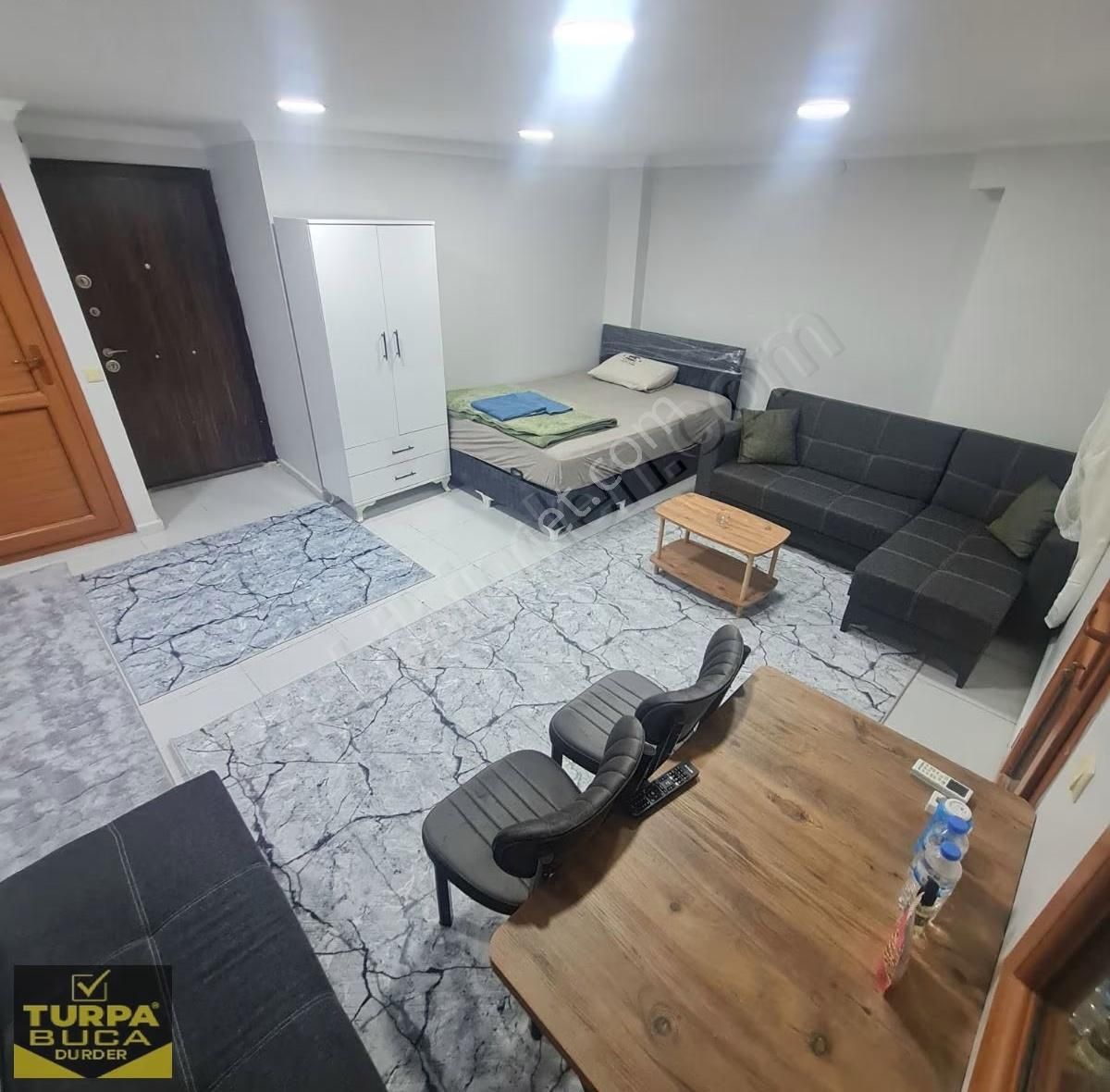 Turpa'dan 1+0 Eşyalı-ufuk Pazar Yeri-sıfır Lüks Eşyalı Balkonlu - Görsel 9